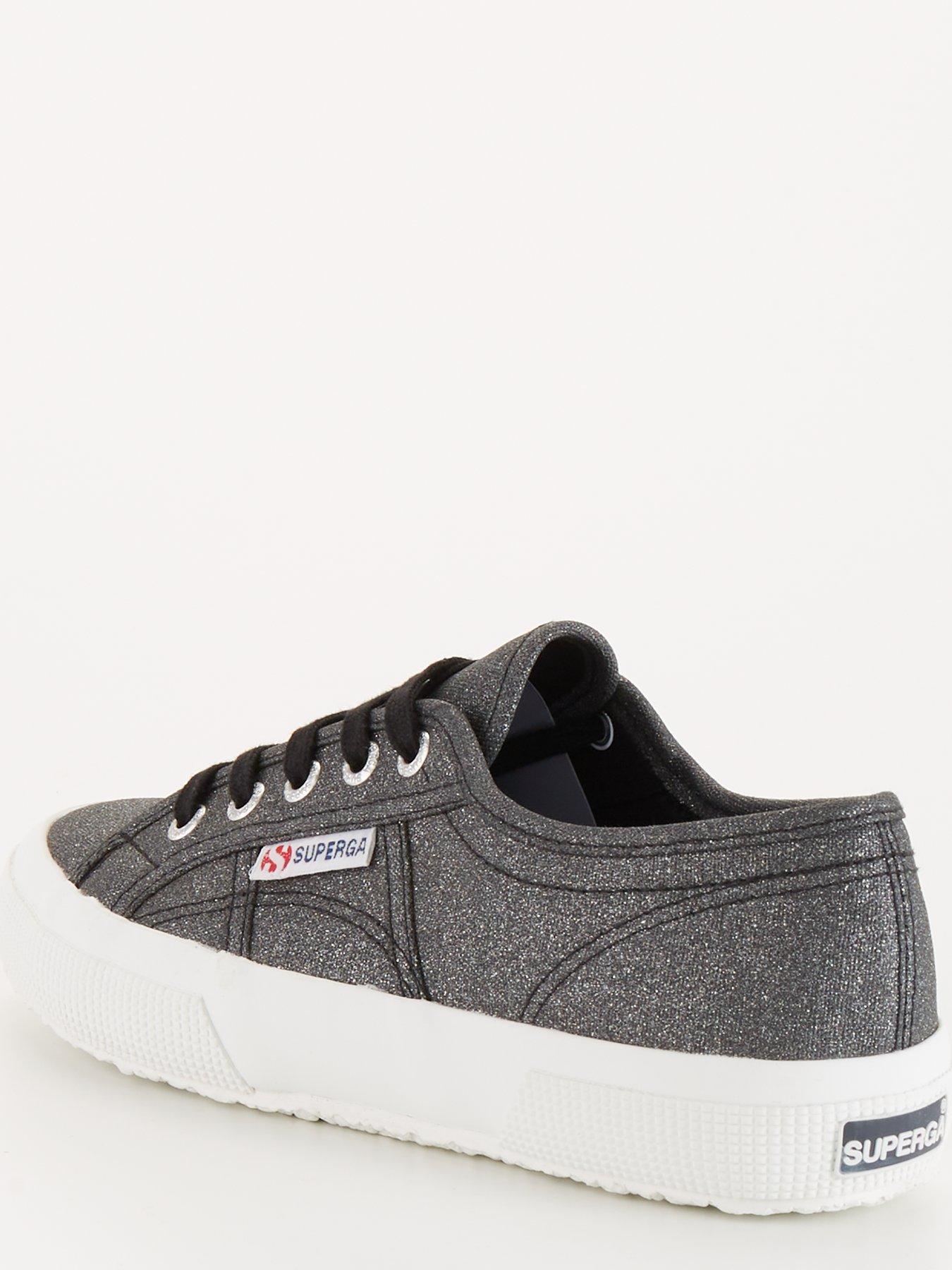 Superga clearance black glitter