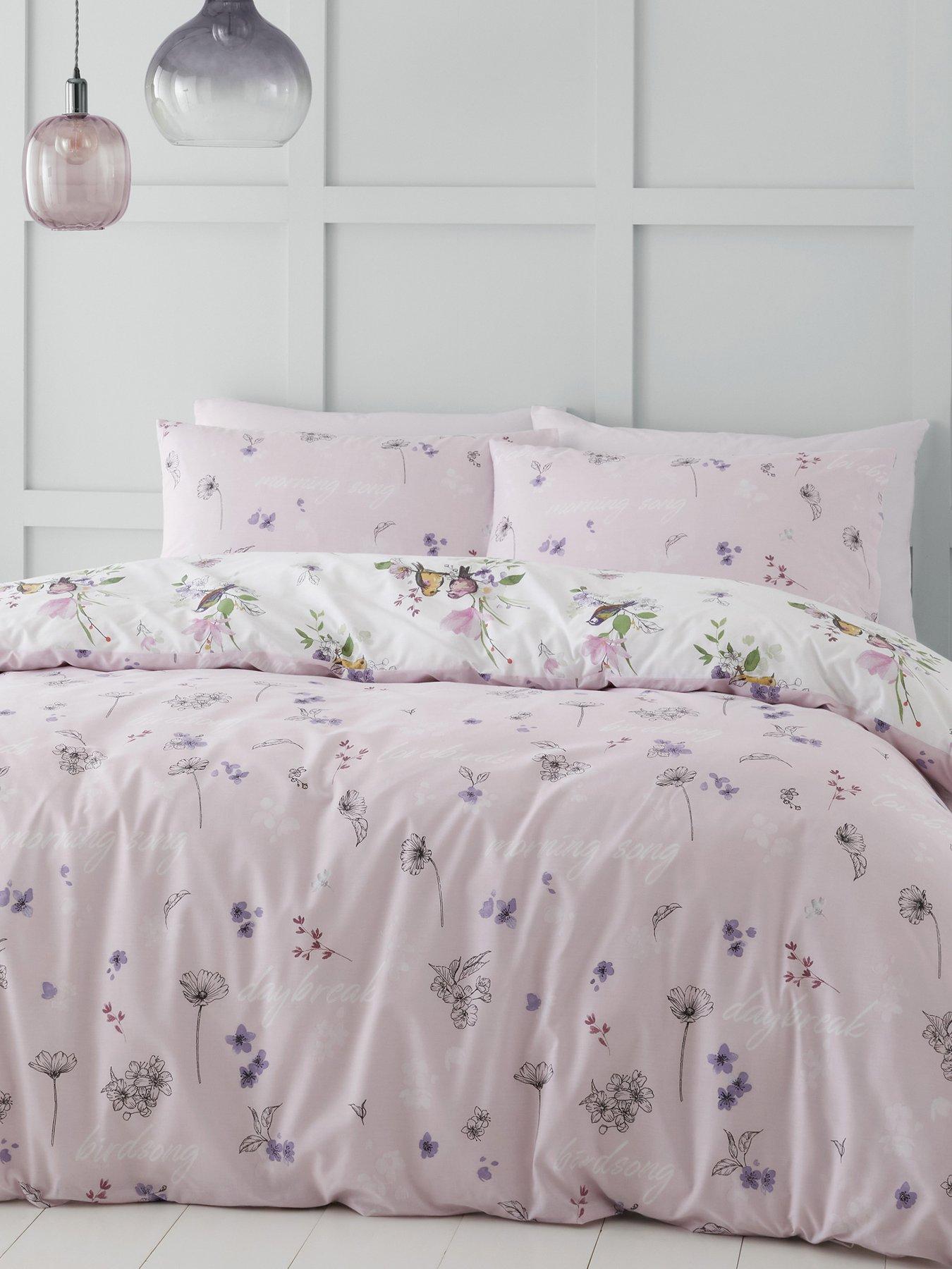 catherine-lansfield-songbird-duvet-cover-set-pinkback