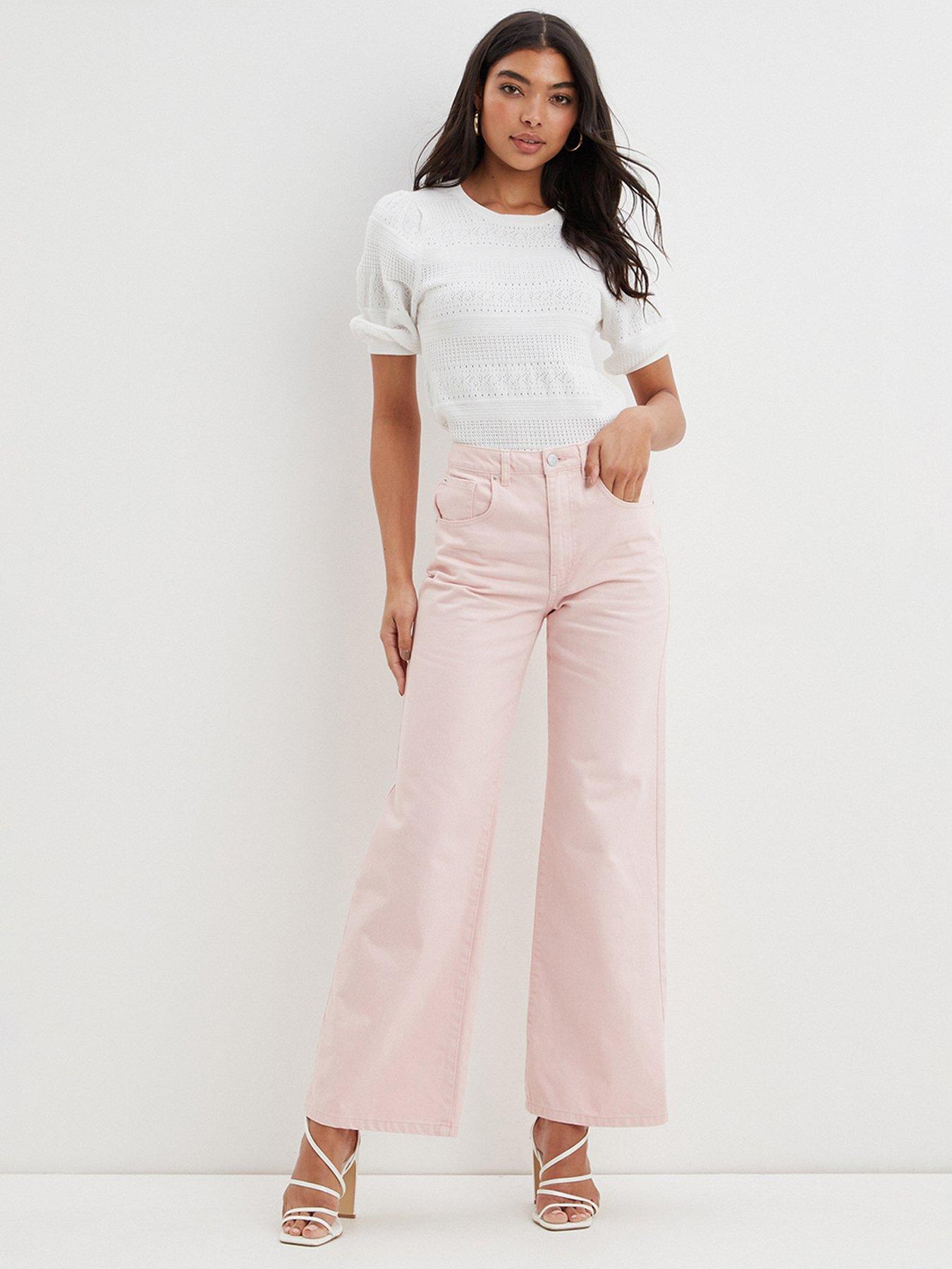 Dorothy perkins wide leg jeans best sale