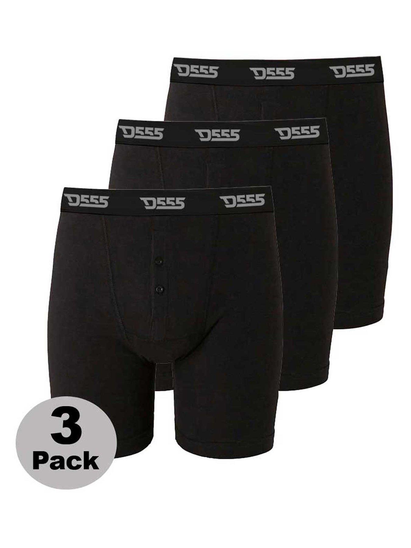 d555-cotton-boxer-shorts-3-pack-blackfront