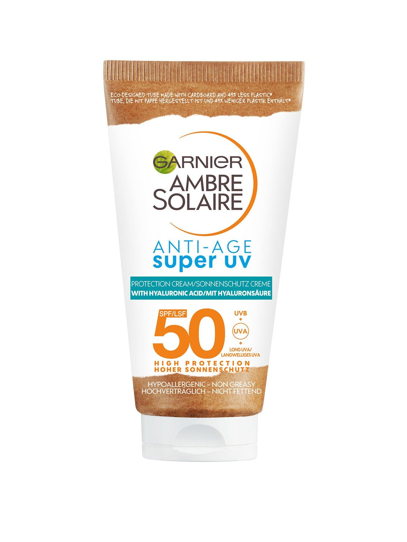 undefined Ambre Solaire Anti-age Super UV Face Protection Cream SPF50 50ml, With Niacinamide and Hyaluronic Acid (SAVE 17%)