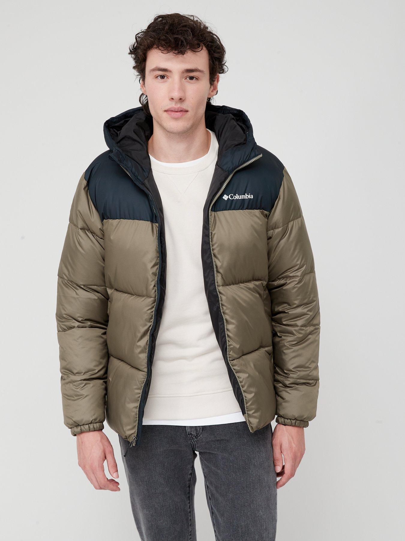 Khaki cheap columbia jacket