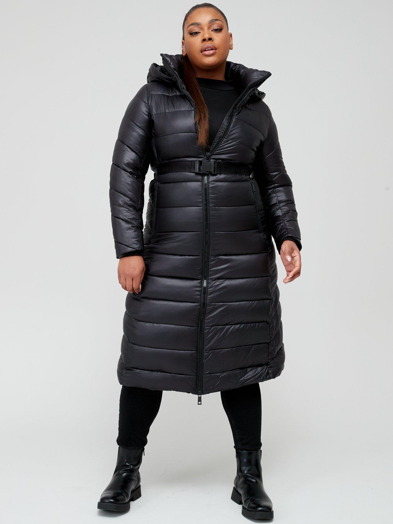 Descubrir 53+ imagen calvin klein plus size winter coats