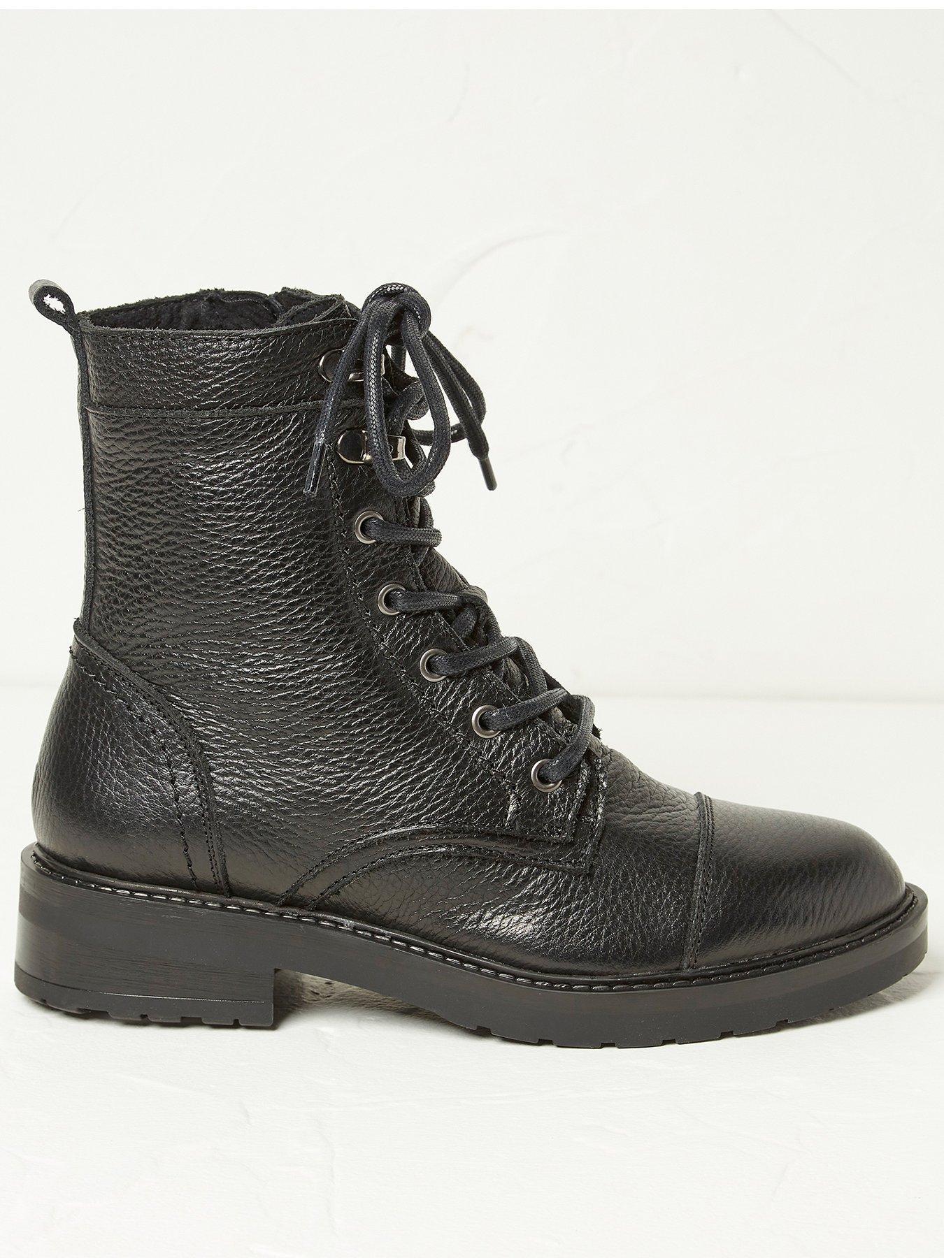 fatface carrie lace up boots