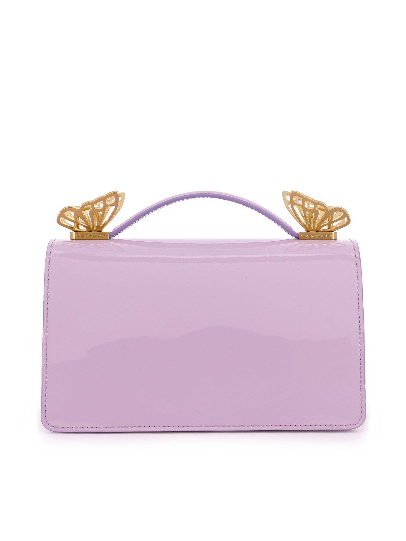 Mini Knot Detail Flap Chain Square Bag | Women bags fashion handbags, Purple  bags outfit, Purple bags