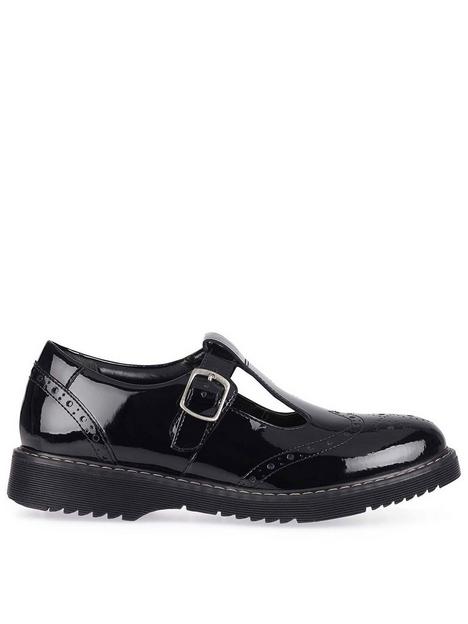 start-rite-imagine-girls-black-patent-leather-t-bar-buckle-chunky-sole-school-shoes-with-brogue-styling--black