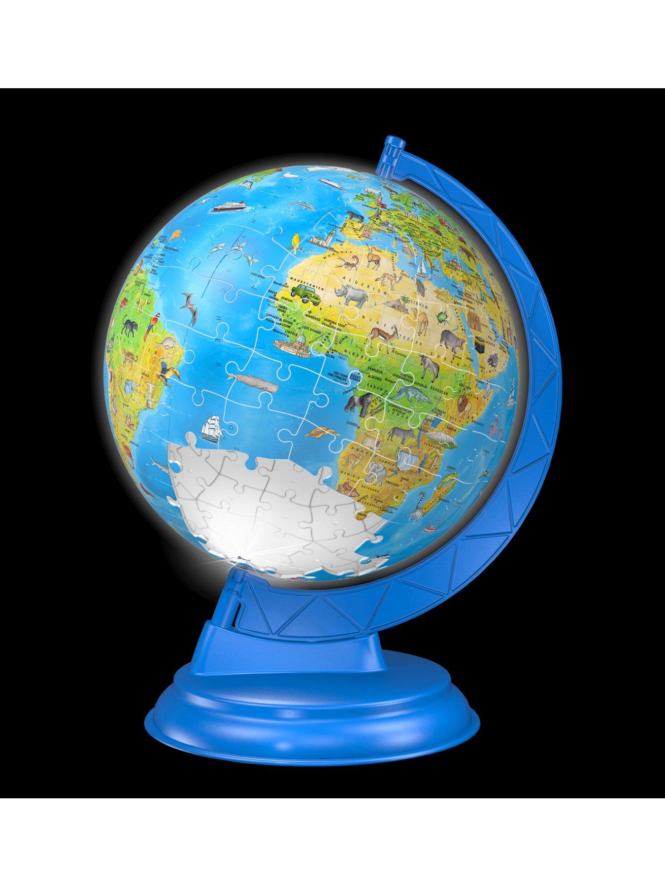 World globe jigsaw store puzzle