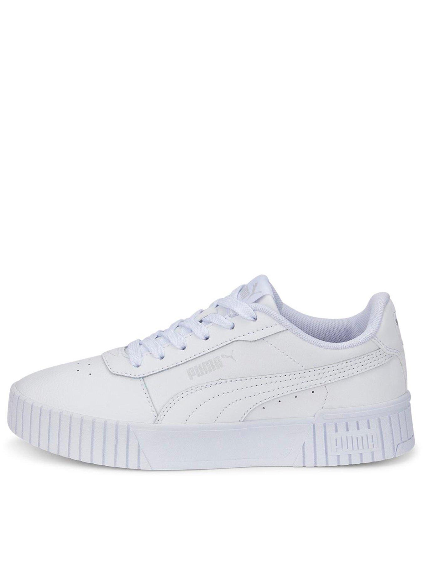 Puma Junior Girls Carina 2.0 Trainers White Very Ireland