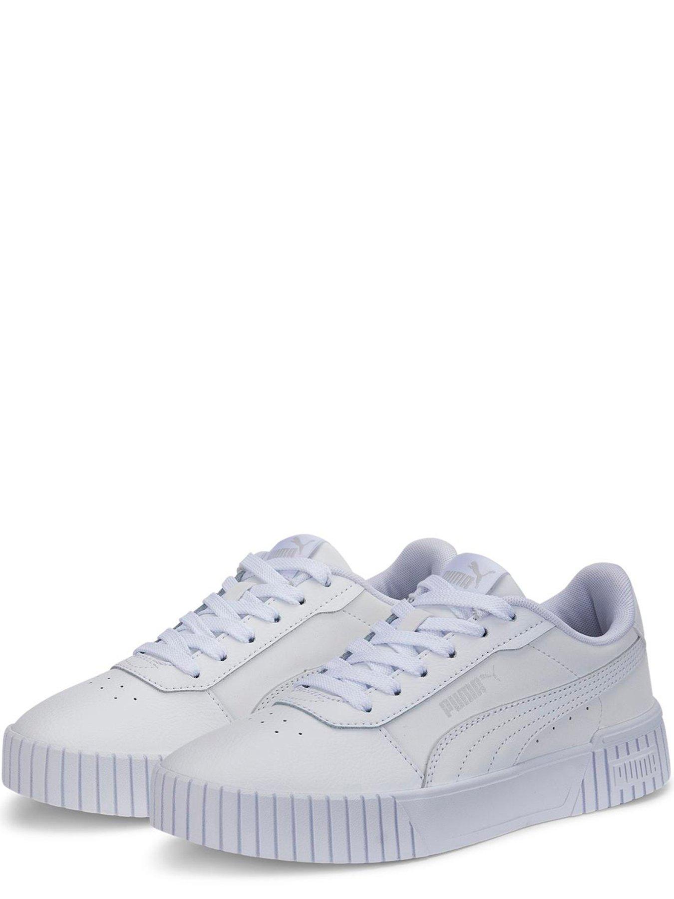 Puma carina cheap leather trainers ladies