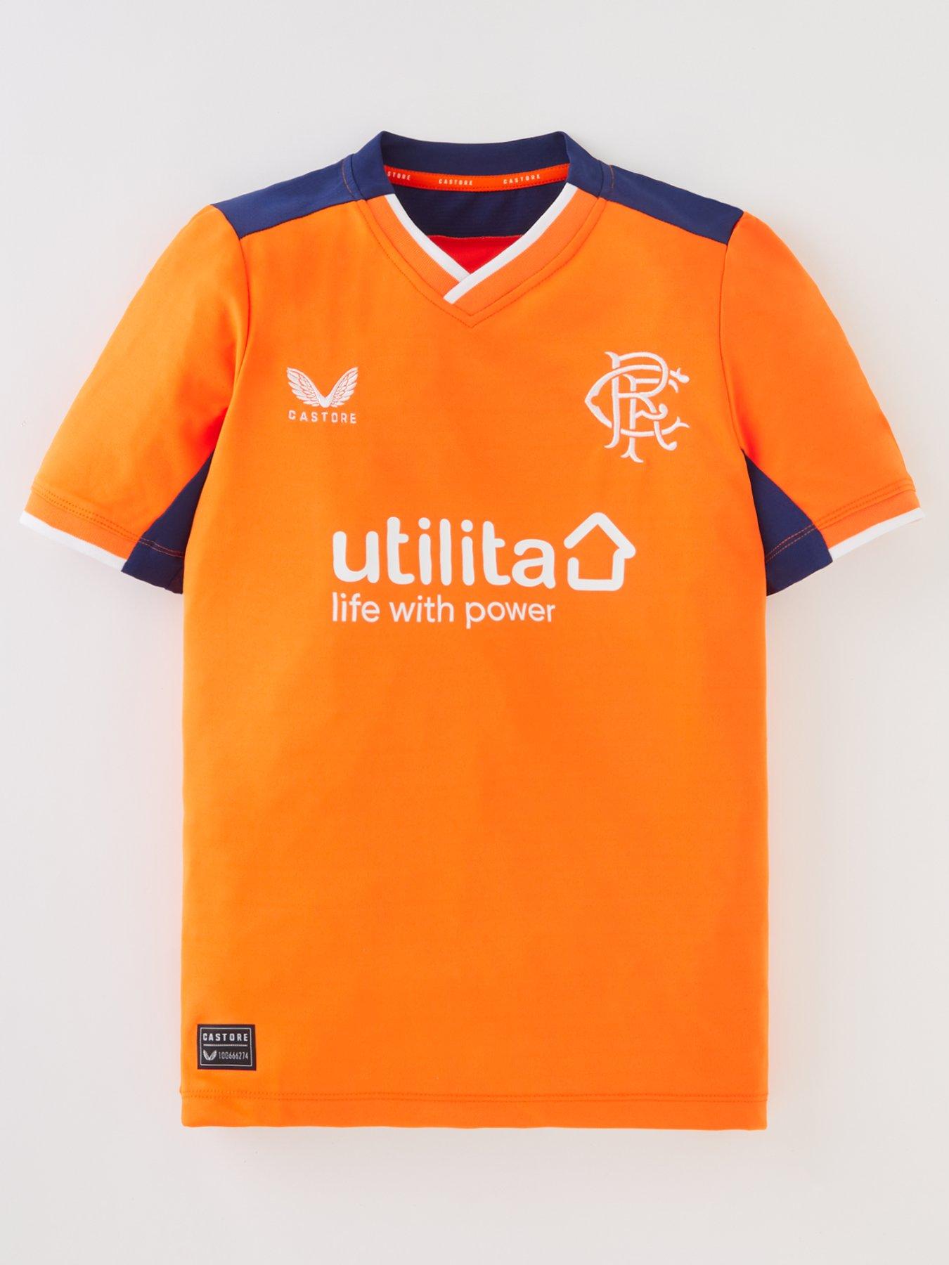 Orange Newcastle Junior 22/23 Away Pro Goalkeeper Shirt – Castore