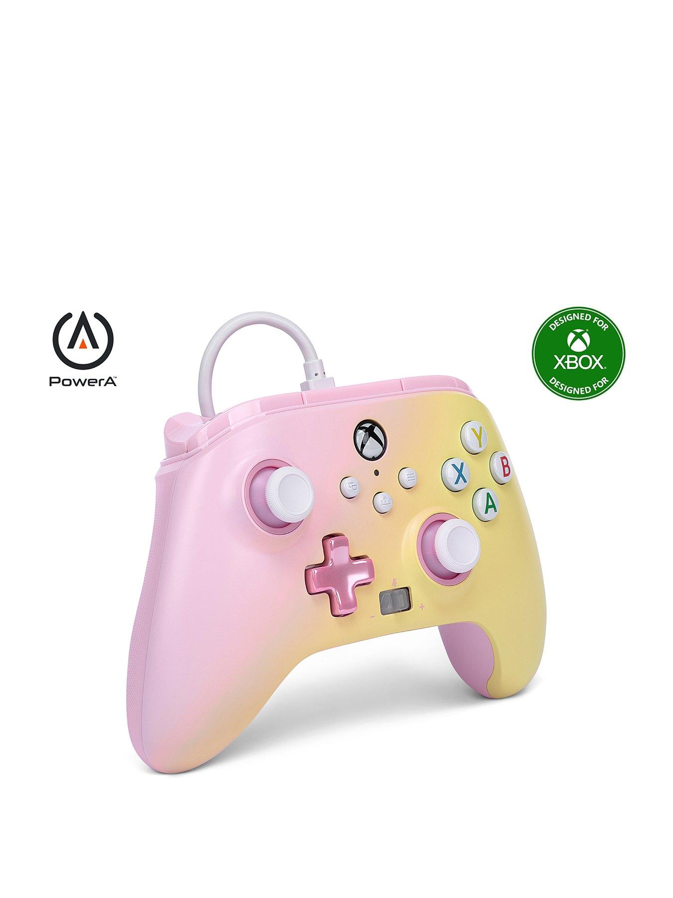 powera-enhanced-wired-controller-for-xbox-series-xs-pink-lemonadestillFront