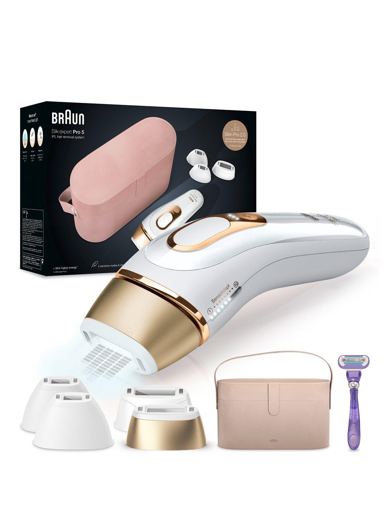 Braun Silk-épil 9 Flex 9-002 - Epilator with Flexible Head for Easier Hair  Removal, White/Gold : : Health & Personal Care