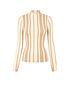 michelle-keegan-knitted-stripe-high-neck-top-creamoutfit