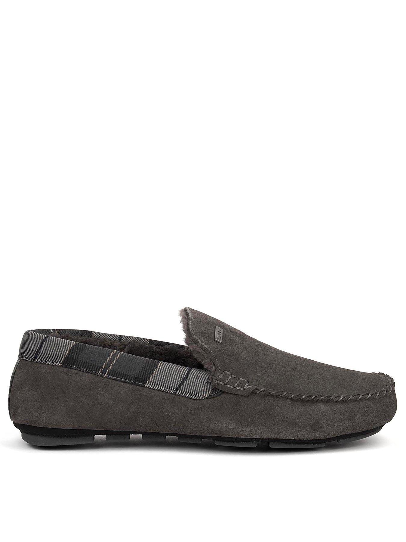 barbour-monty-slipper-dark-grey