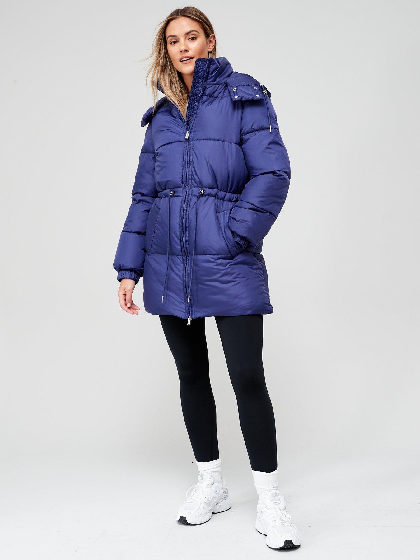 Midi padded coat sale