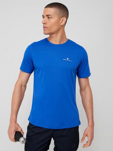 ronhill-core-short-sleeve-running-t-shirt-blue