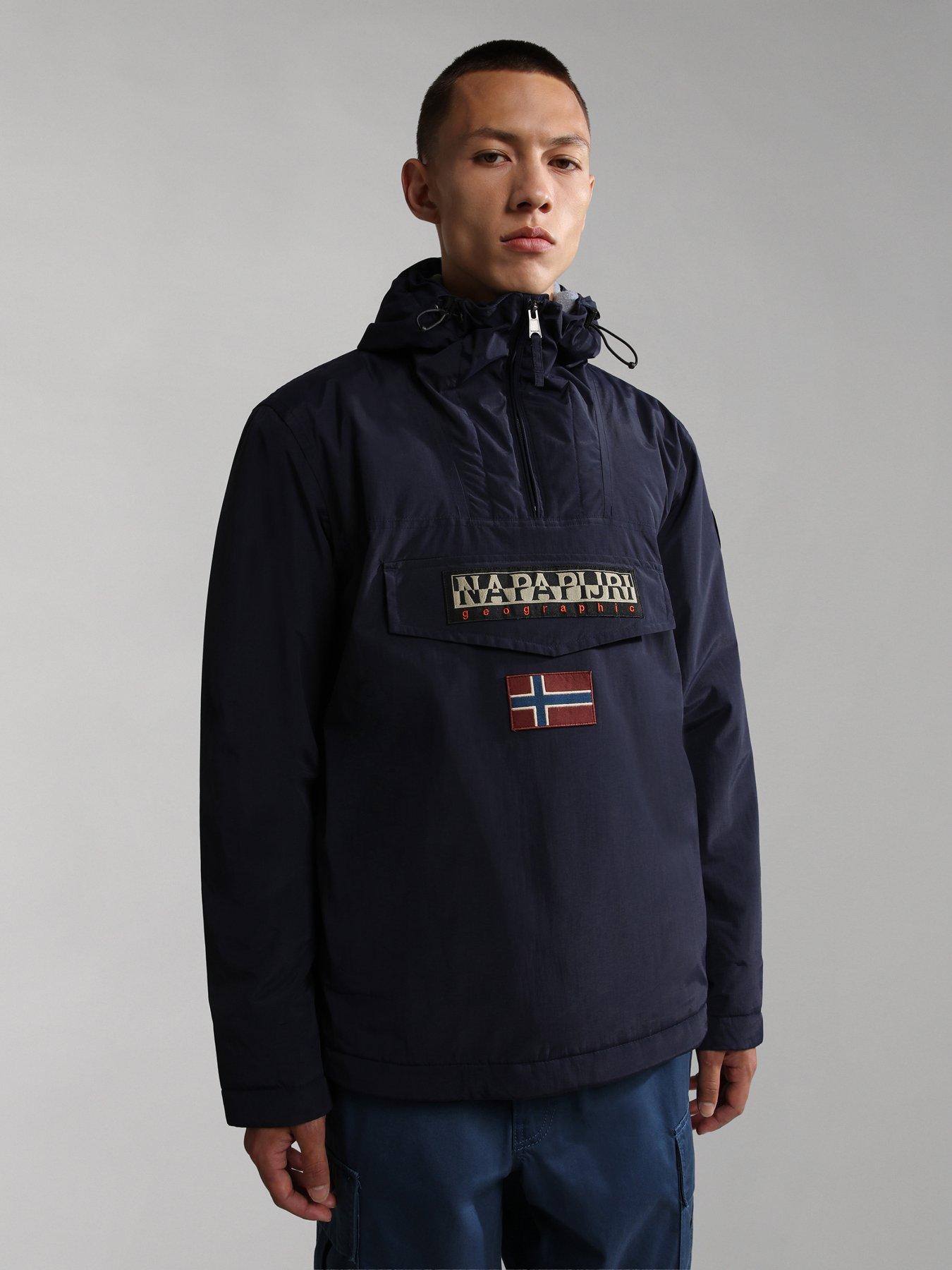 Navy cheap napapijri jacket