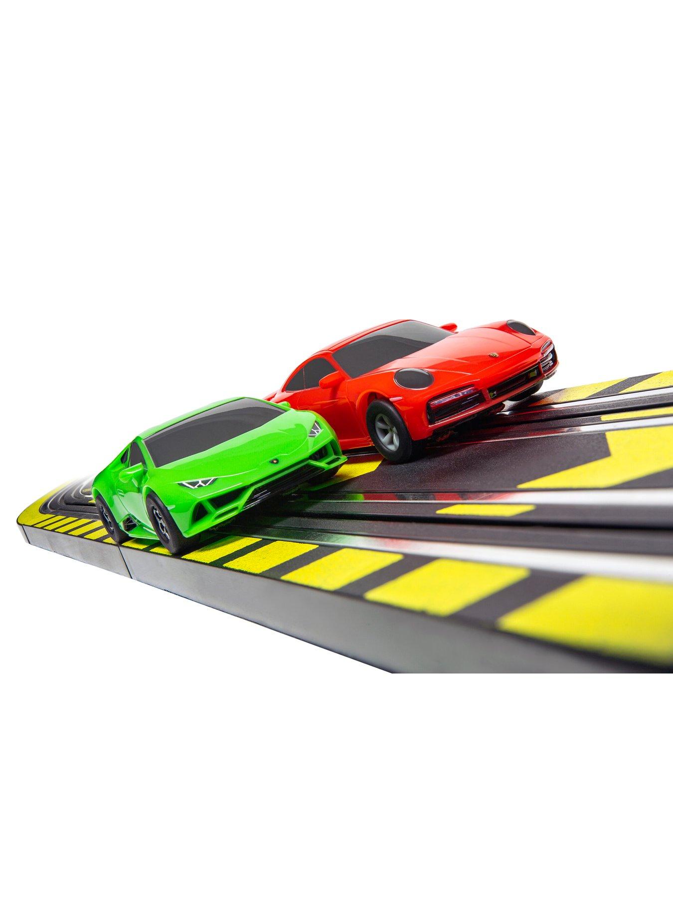 Image 5 of 6 of Scalextric Micro Scalextric Super Speed Race Set - Lamborghini vs Porsche - Battery Powered Set