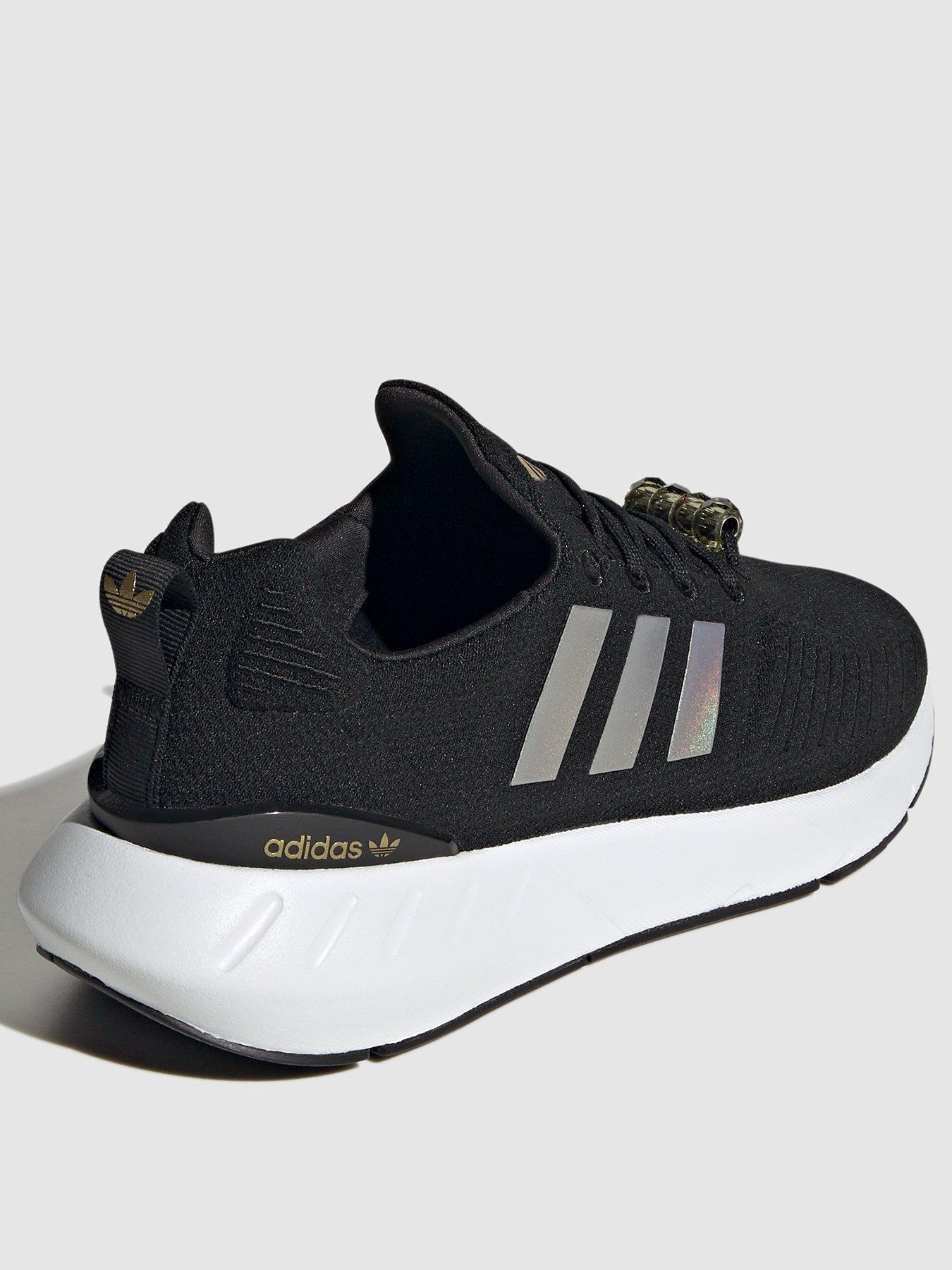 Adidas swift clearance black and gold