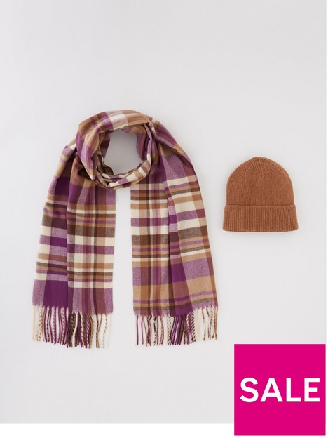 pieces-hat-and-scarf-gift-box-brownpurple
