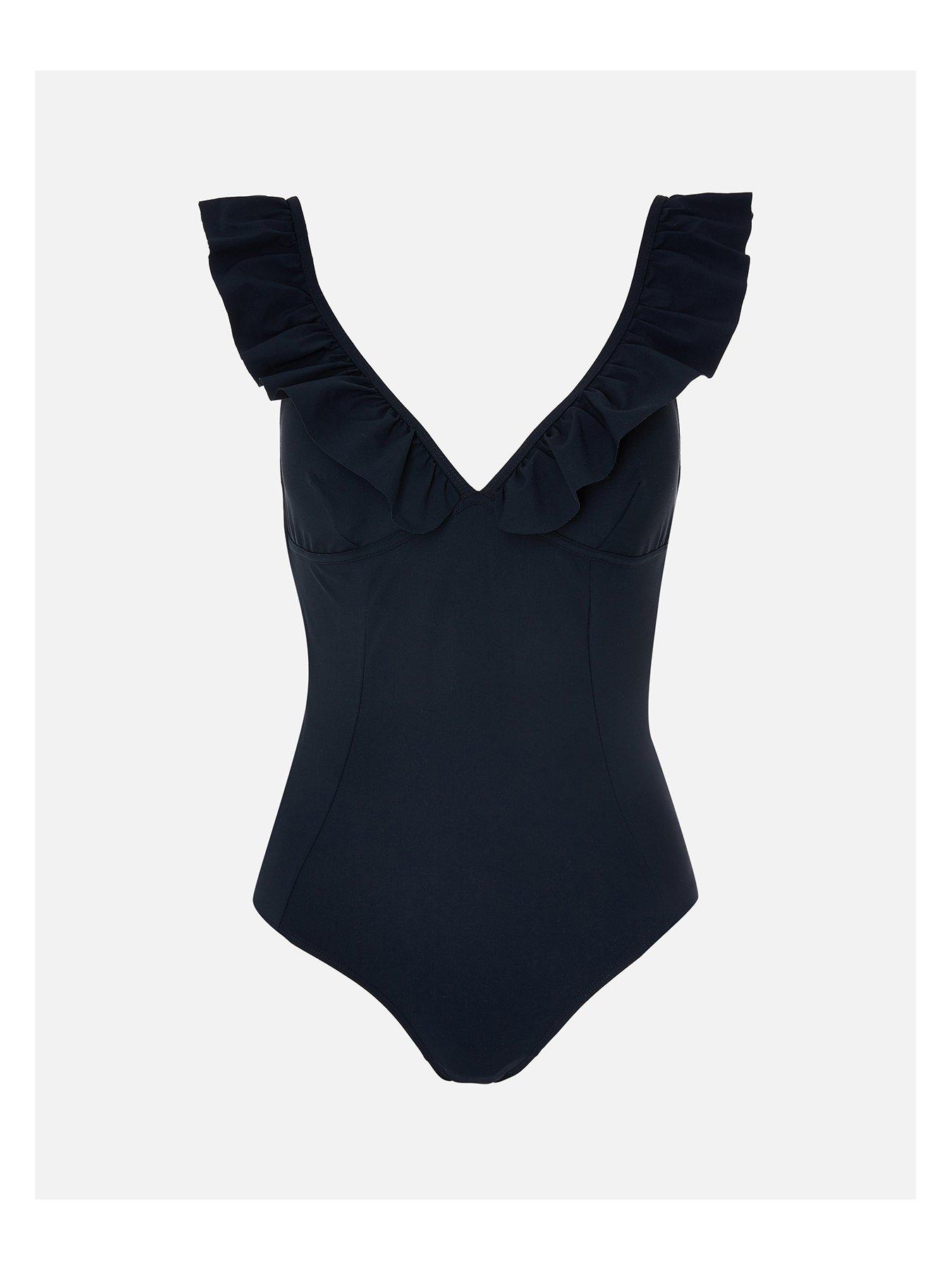 accessorize-exaggerated-ruffle-swimsuit-blackback