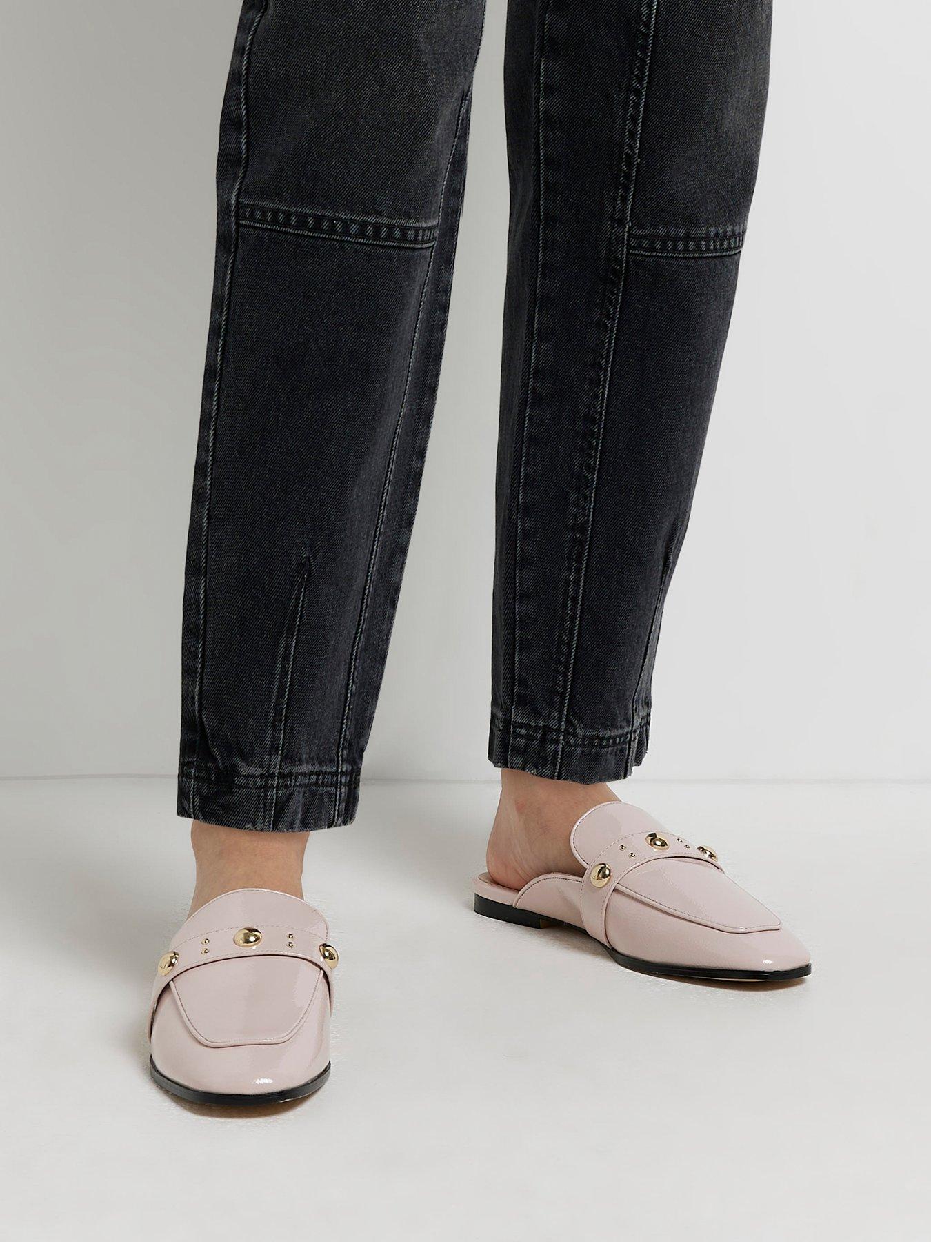 River island backless on sale loafer