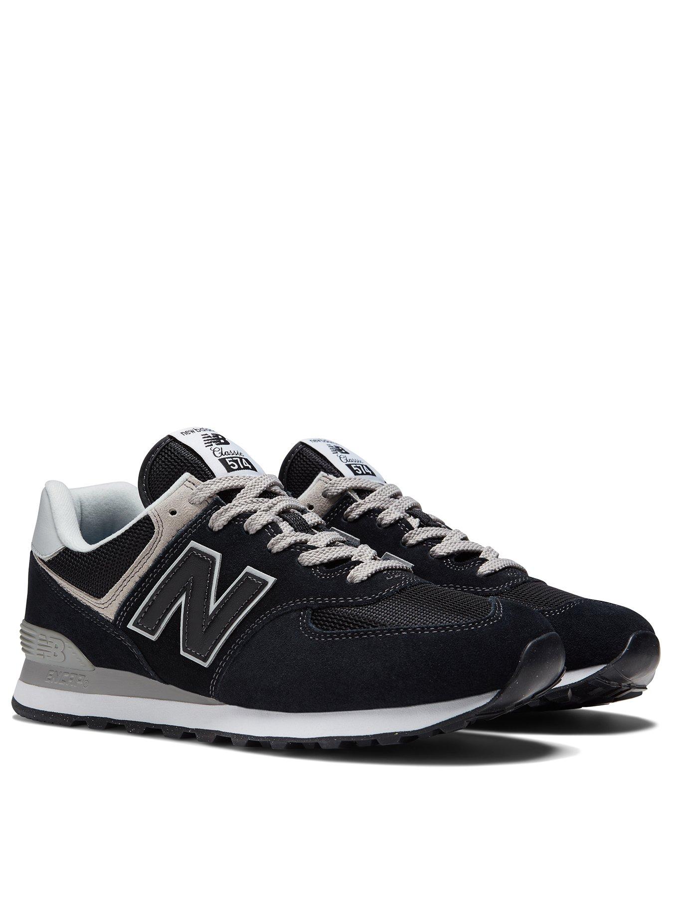 Image 1 of 6 of New Balance Mens 574 Trainers - Black