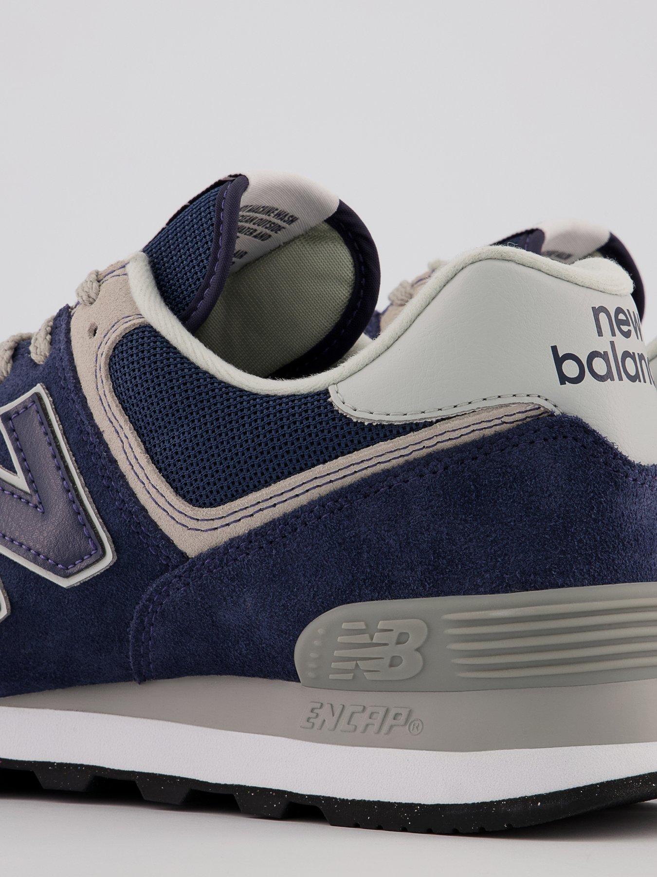New Balance Mens 574 Trainers Navy Very Ireland - Main Image