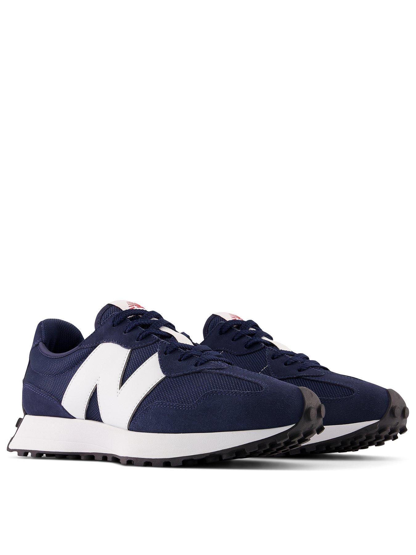 New Balance Mens 327 Trainers - Navy