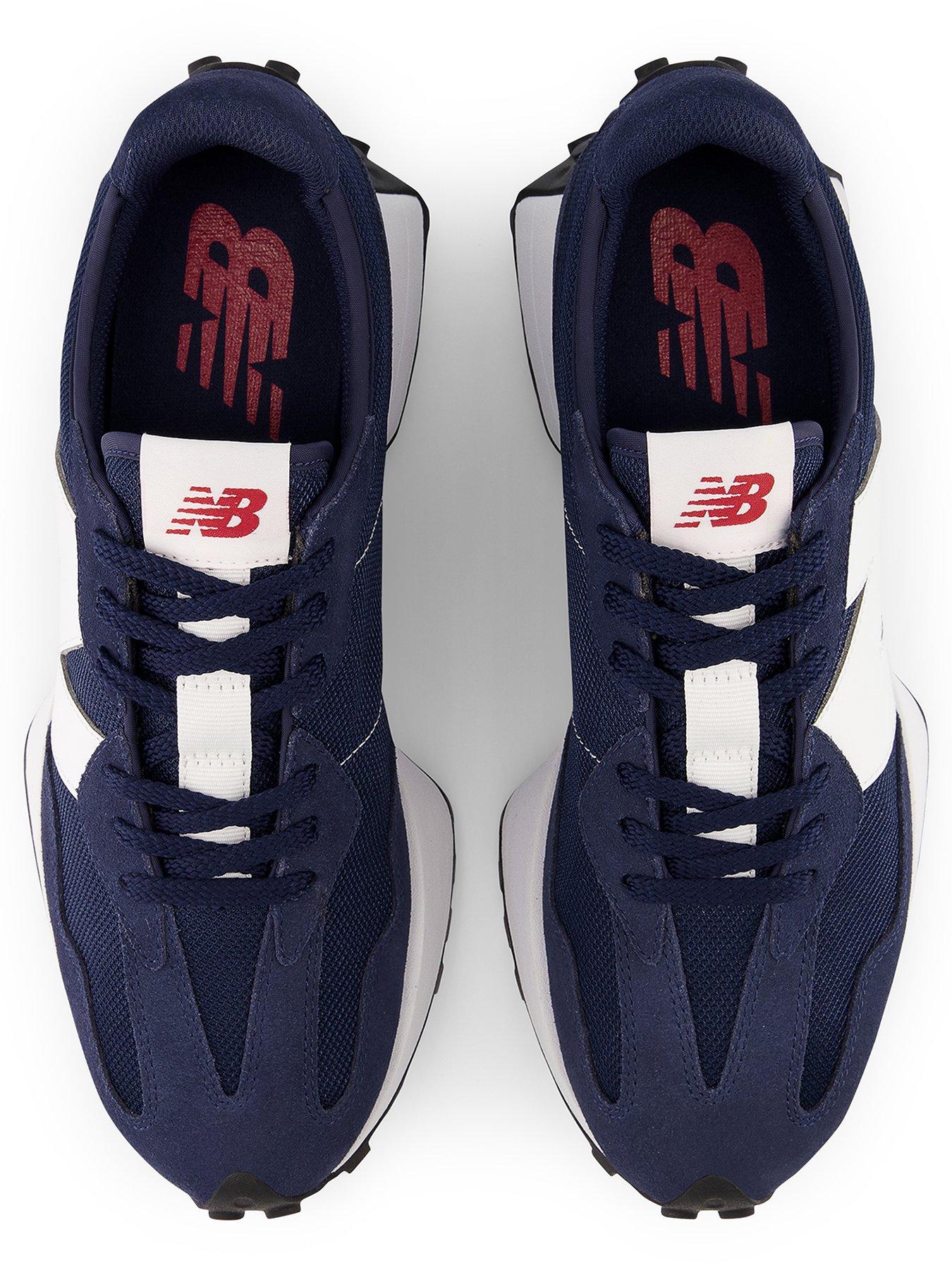 New balance mens navy trainers hotsell