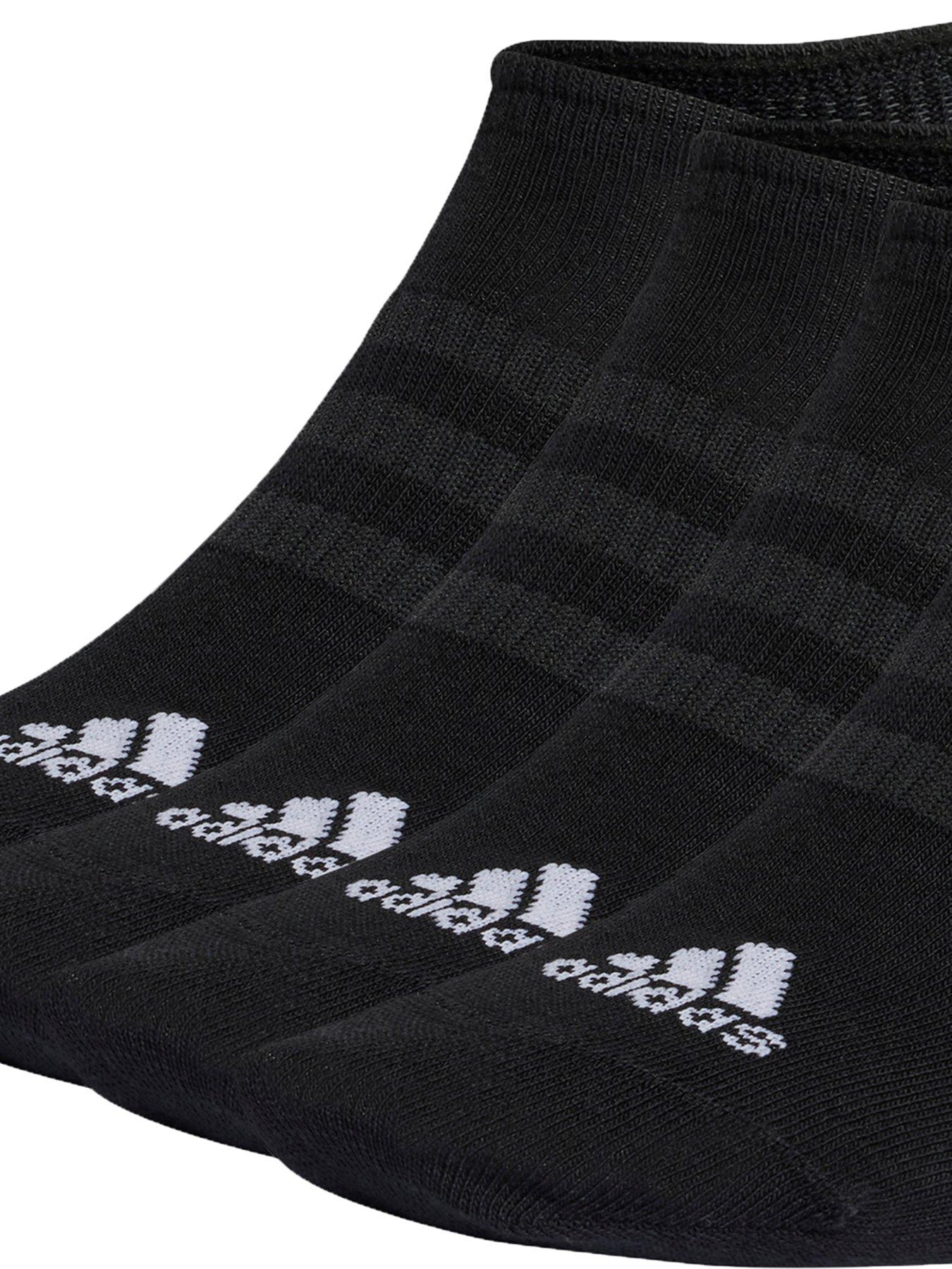 adidas-3-pack-no-show-socks-blackwhiteback