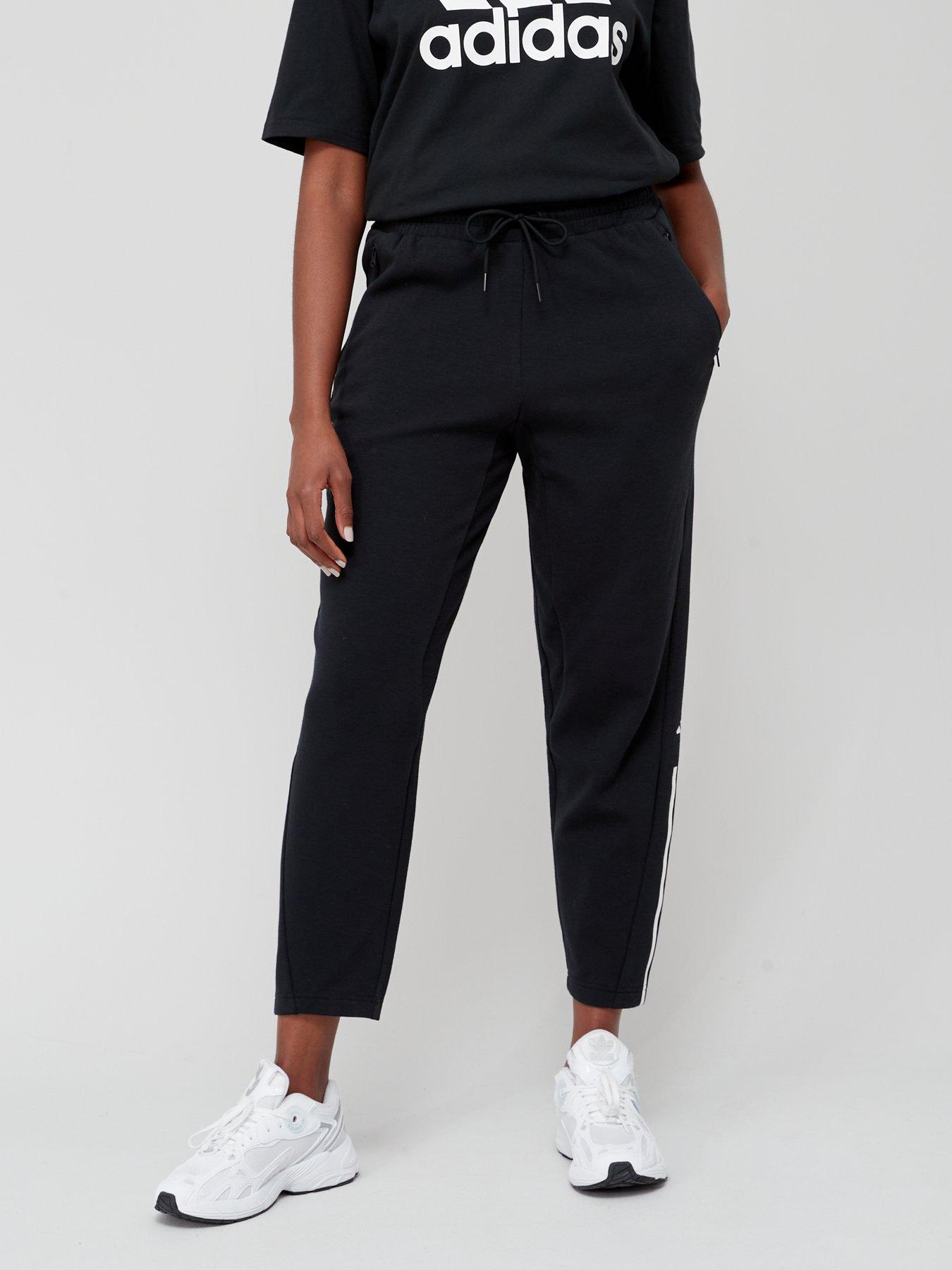 Adidas styling complements cropped on sale pants