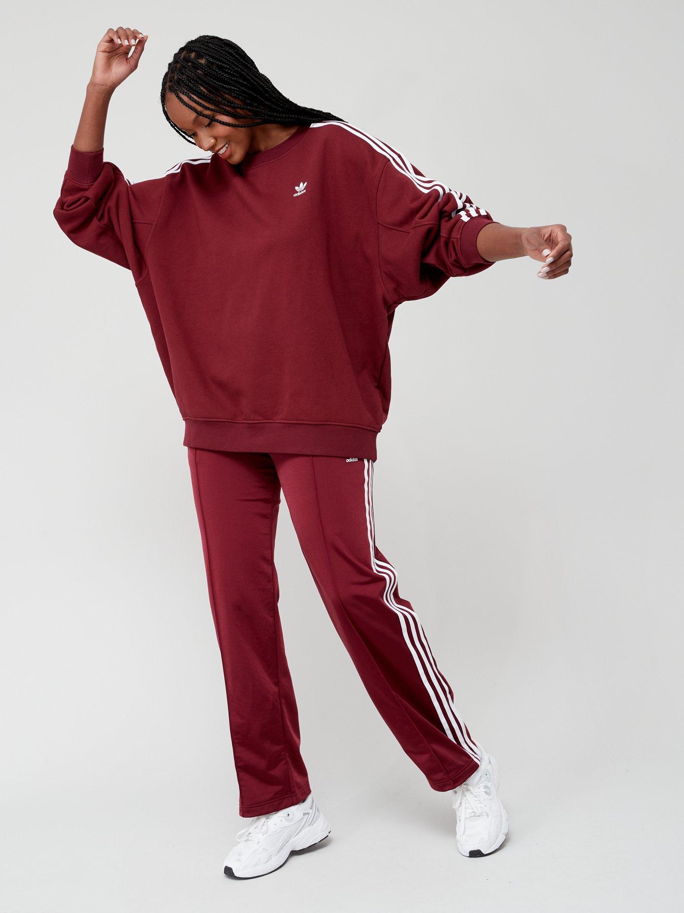 adidas Originals Adicolor Oversized Sweatshirt - Burgundy | Very Ireland