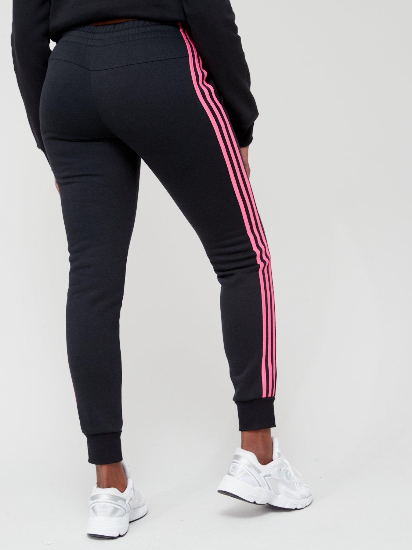 Adidas sweatpants three online stripe