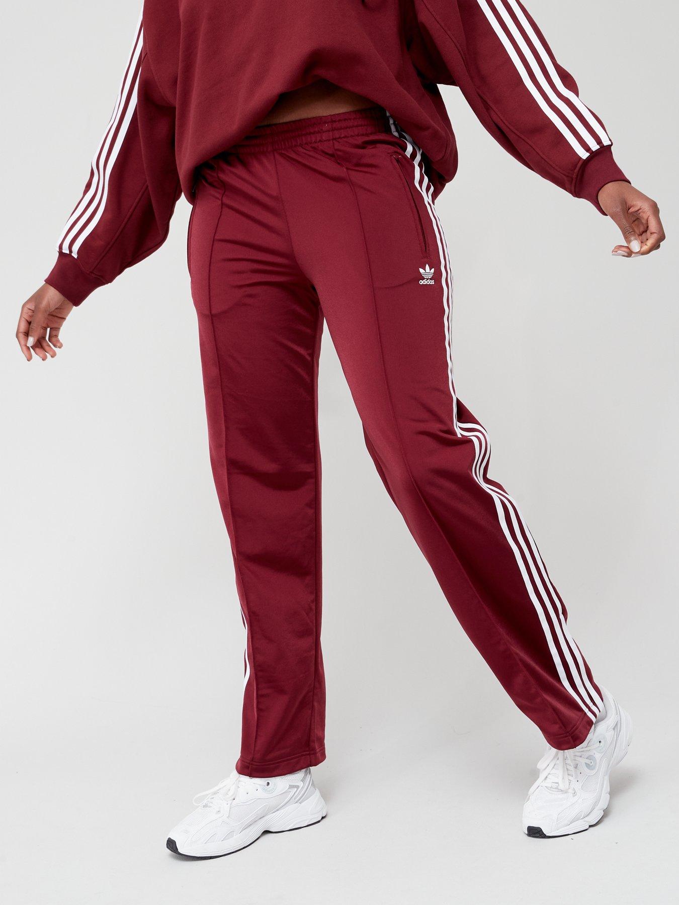 Burgundy adidas clearance pants