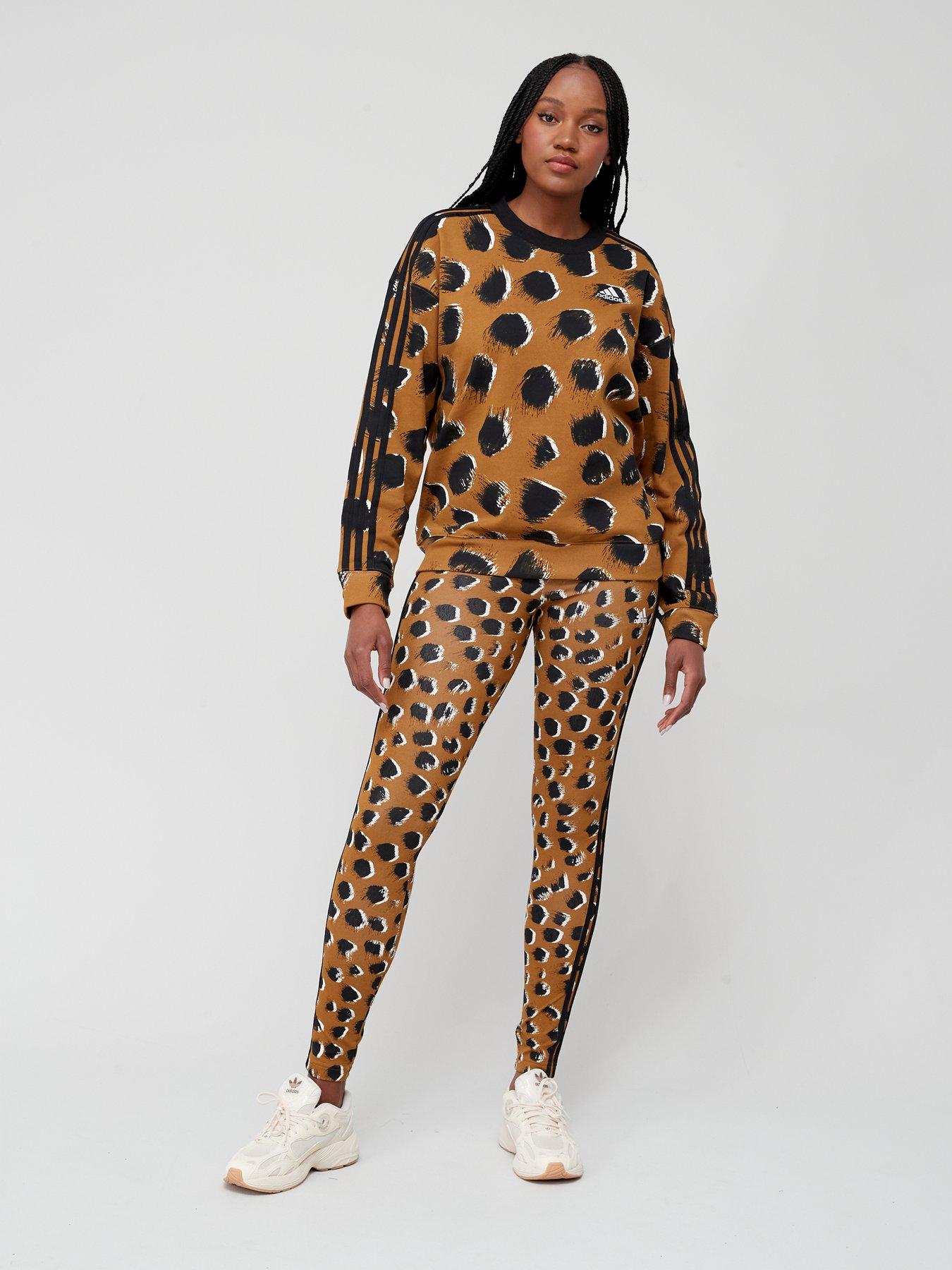 Leopard print tracksuit store adidas