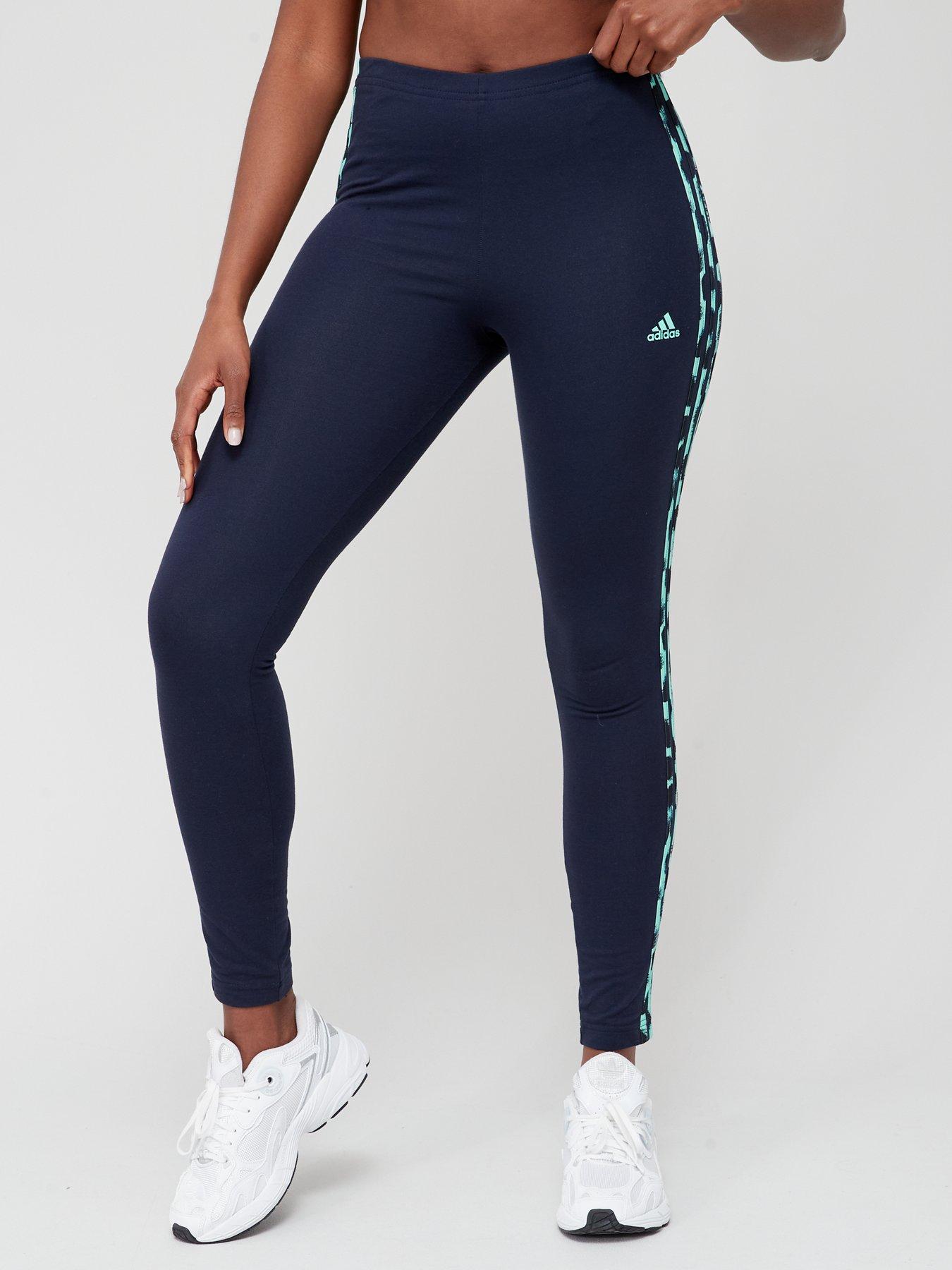 Navy cheap adidas leggings