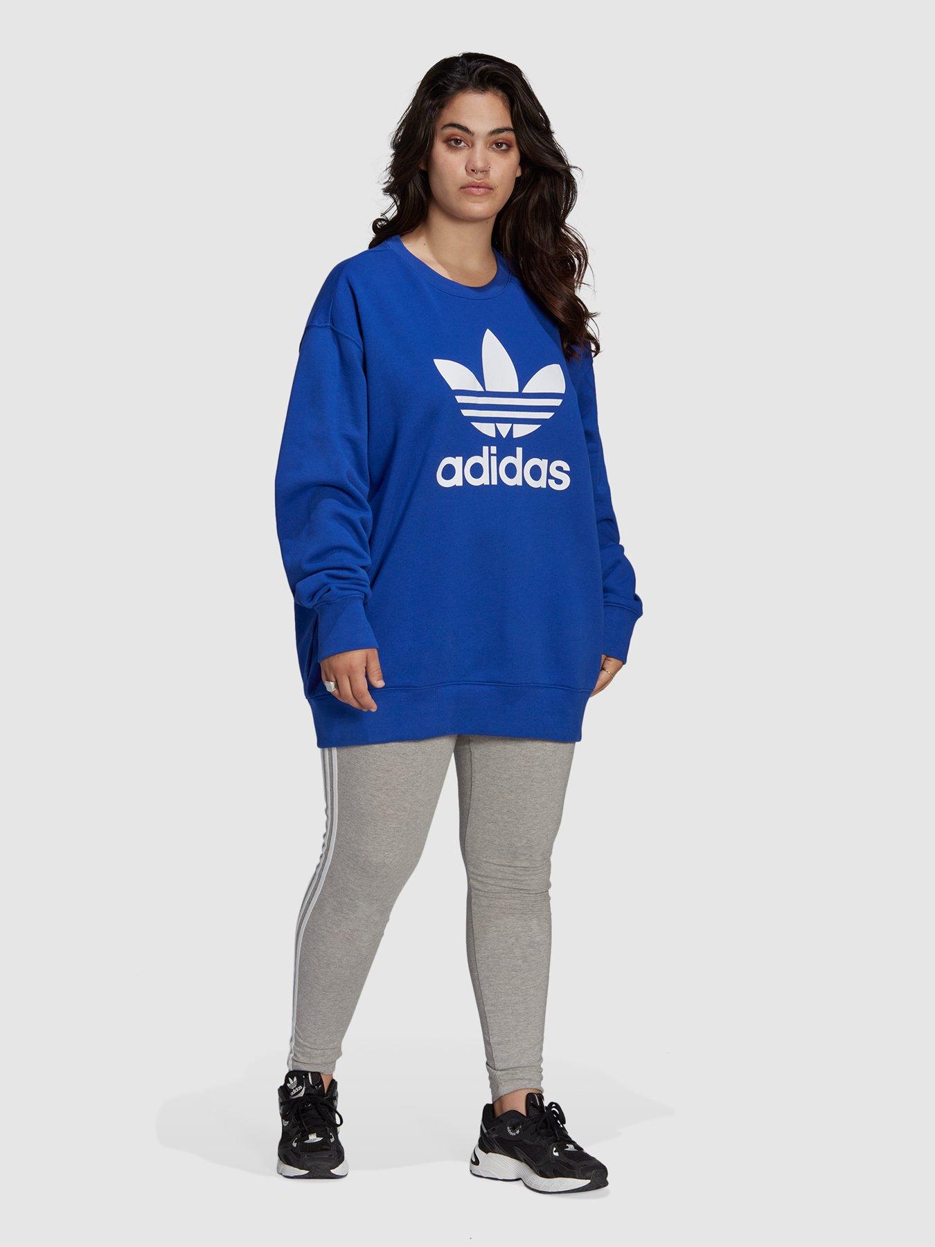 adidas Originals Adicolor Trefoil Sweatshirt - Size - Cobalt | Very Ireland