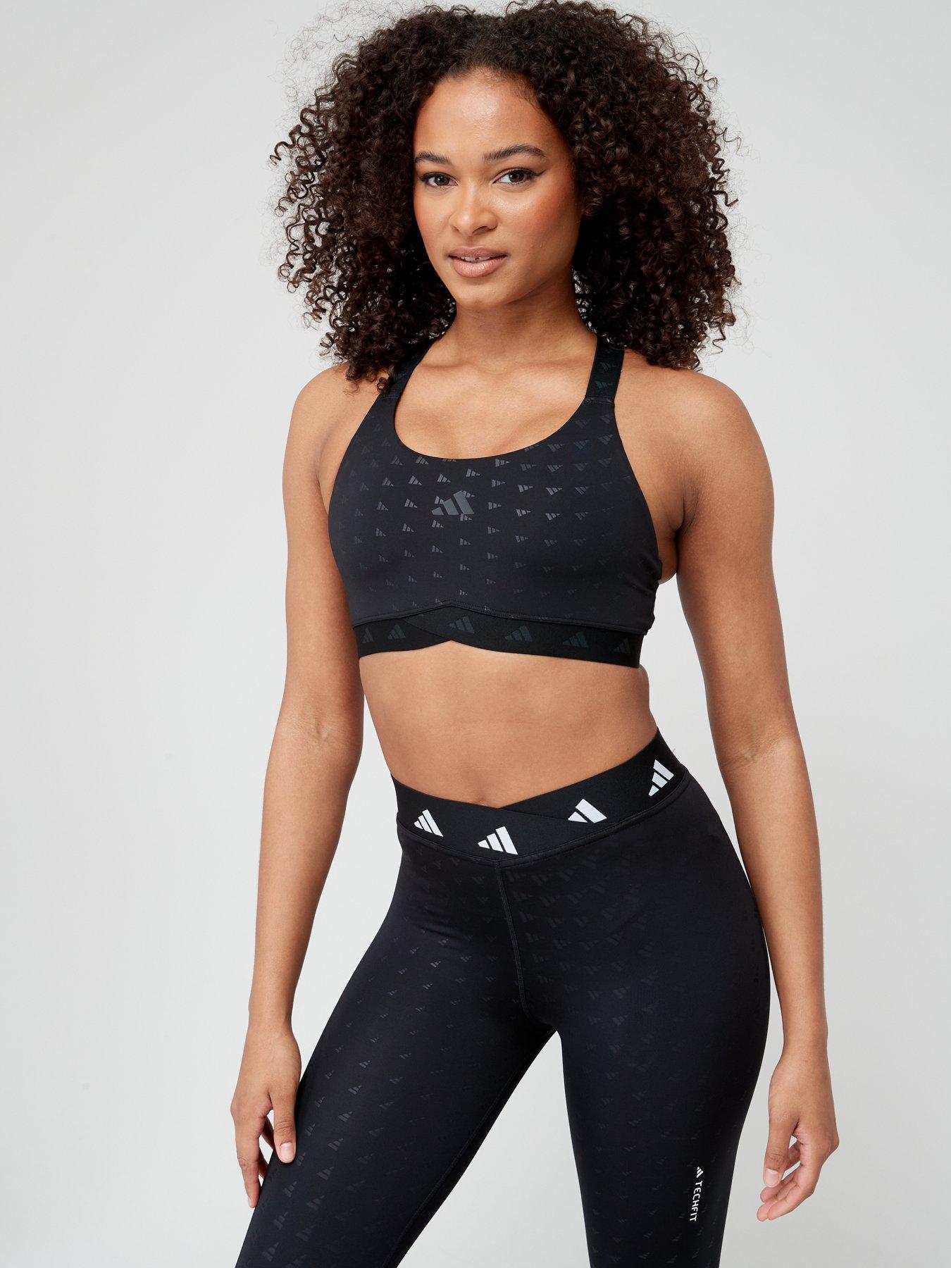 adidas Performance TLRD IMPACT - High support sports bra - silver