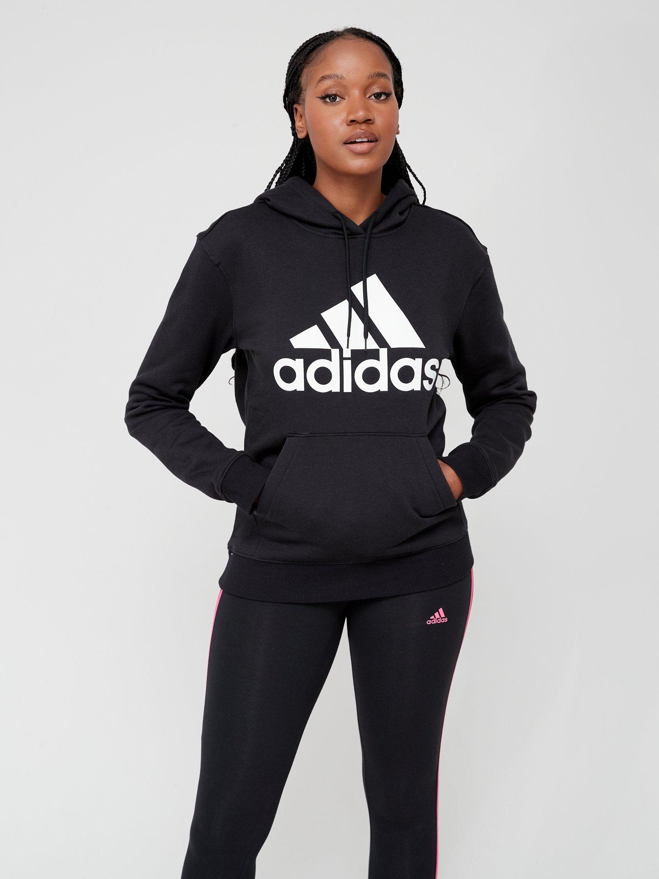 Adidas hoodie grey womens best sale