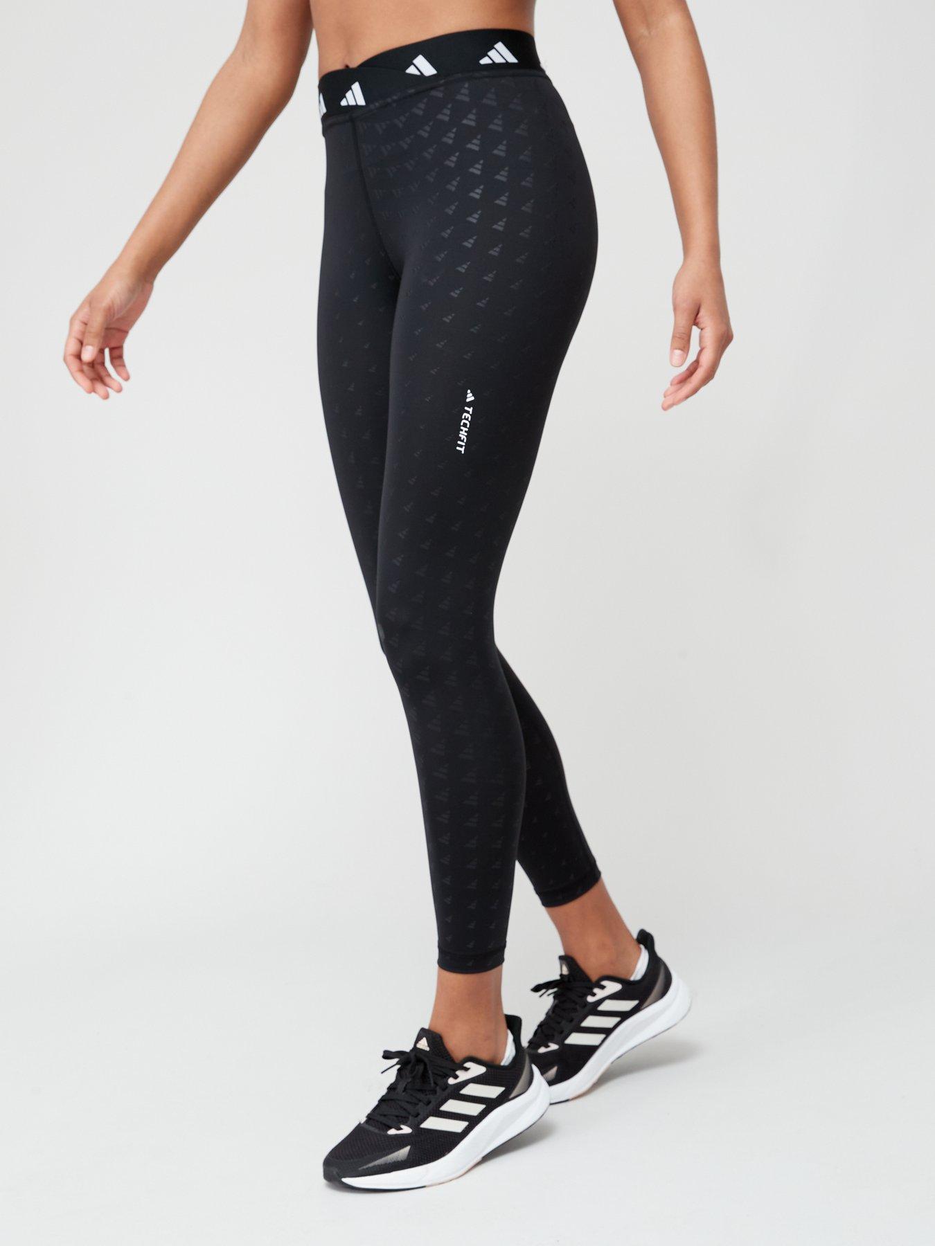 Black branded clearance leggings