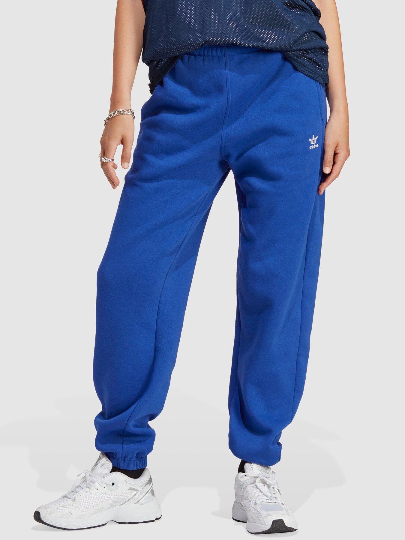 ADIDAS ORIGINALS ORIGINALS ADICOLOR OPEN HEM PANTS, | Bright blue Women‘s  Casual Pants | YOOX