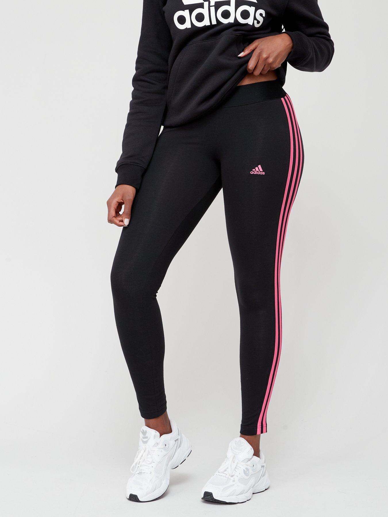 ADIDAS Climalite 3-Stripes 3/4 Sport Tights  Leggings, Women's Fashion,  Activewear on Carousell