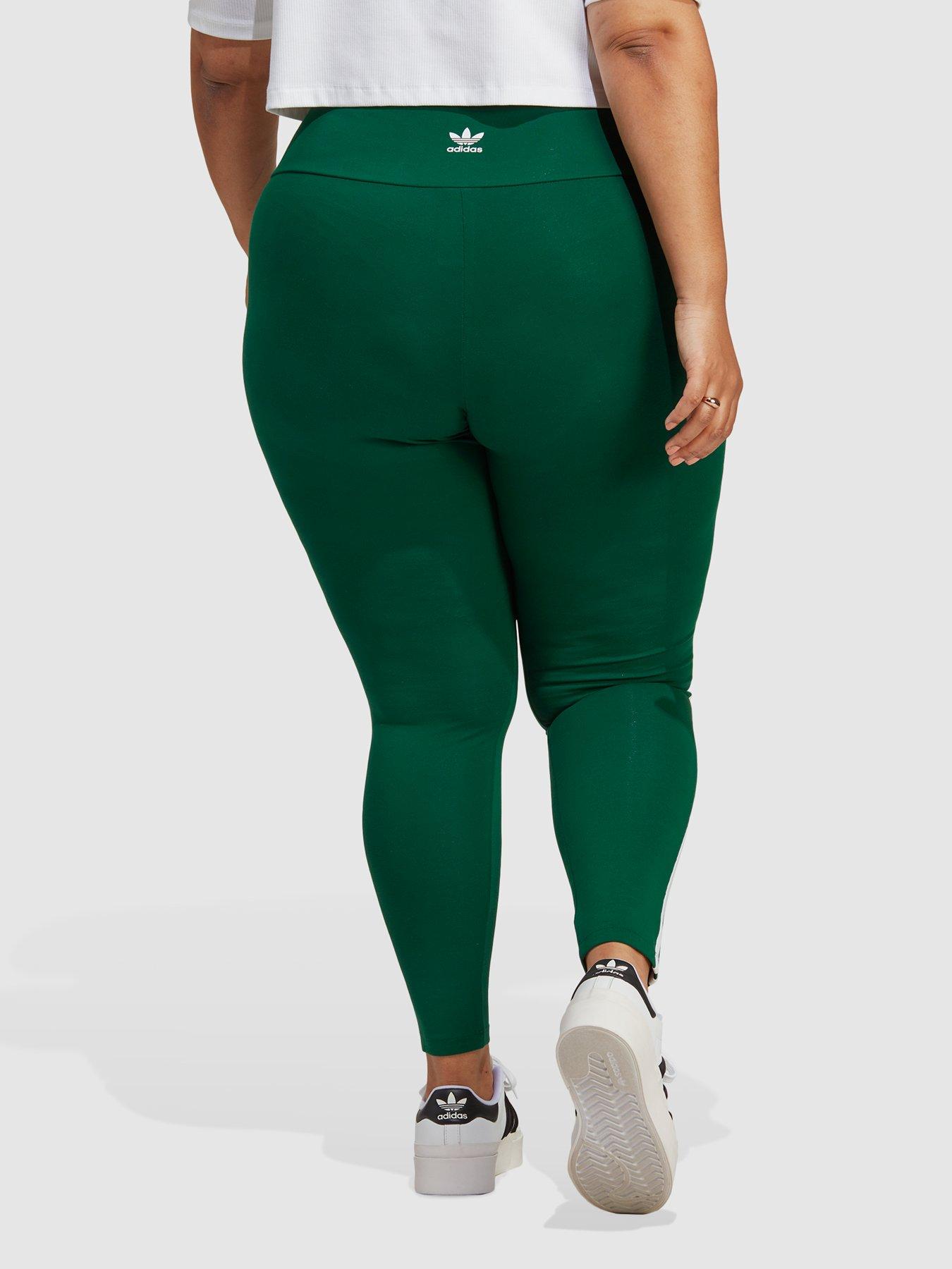 Adicolor Leggings - Plus Size - Dark Green