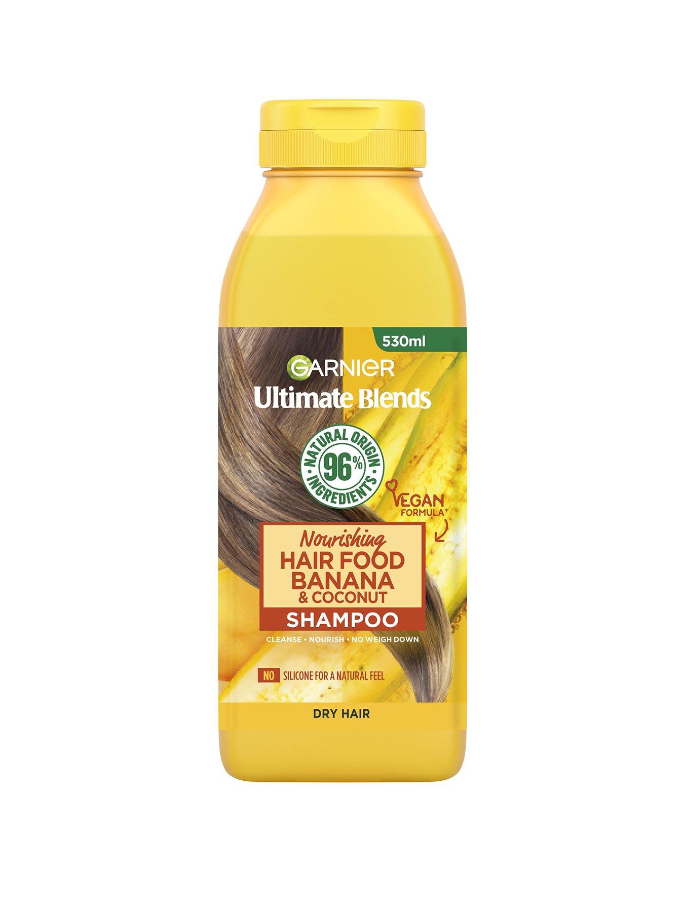 udløser forkæle Moralsk Garnier Garnier Ultimate Blends Nourishing Hair Food Banana Shampoo For Dry  Hair 530ml | Very Ireland