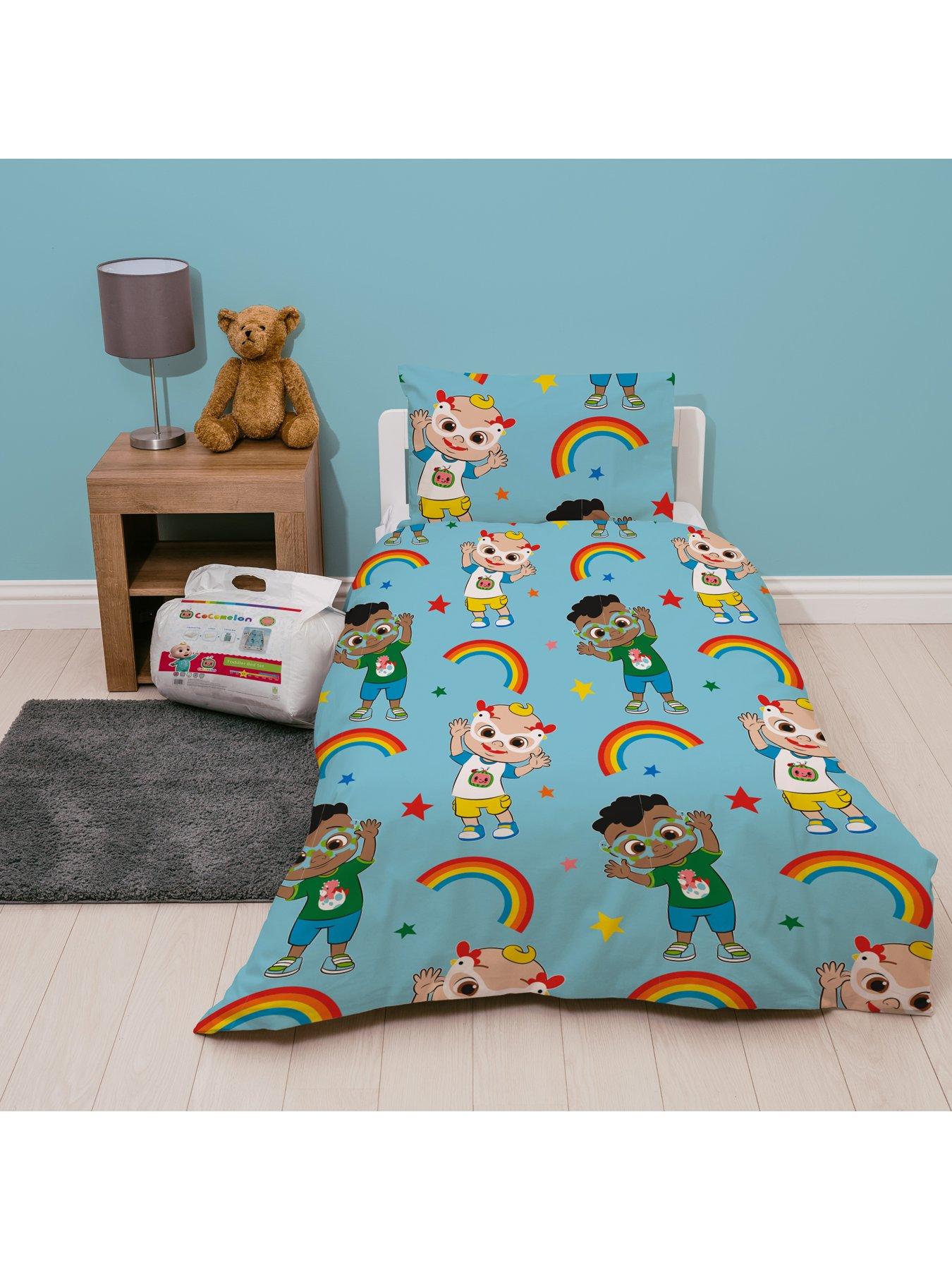 Pillow Junior Toddler Nursery Polycotton Extra 1 Pillow Anti Allergy Cot Bed Duvet Set Quilt 