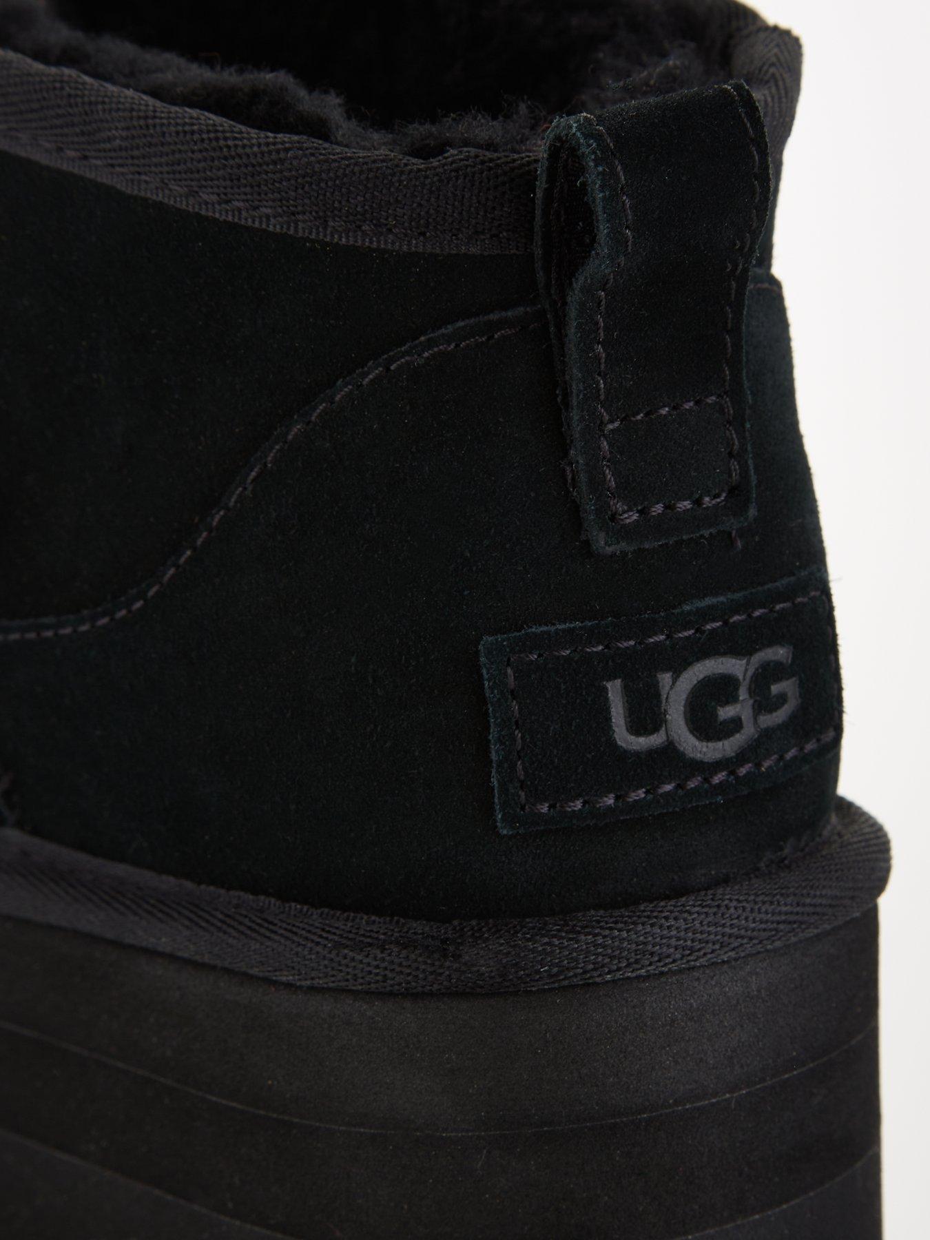 Image 6 of 6 of UGG Classic Ultra Mini Platform Ankle Boots - Black