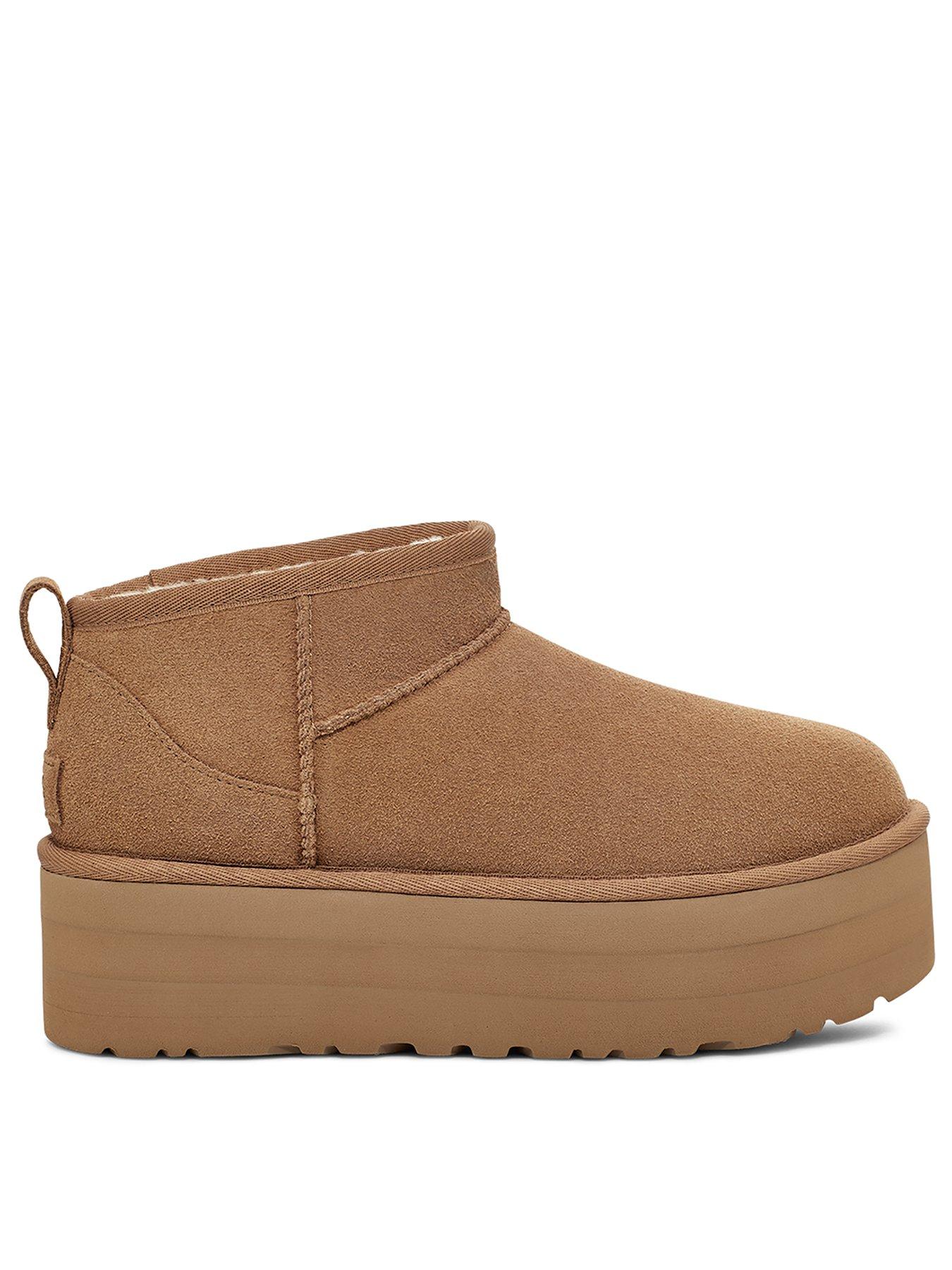UGG Classic Ultra Mini Platform Ankle Boots Chestnut Very Ireland