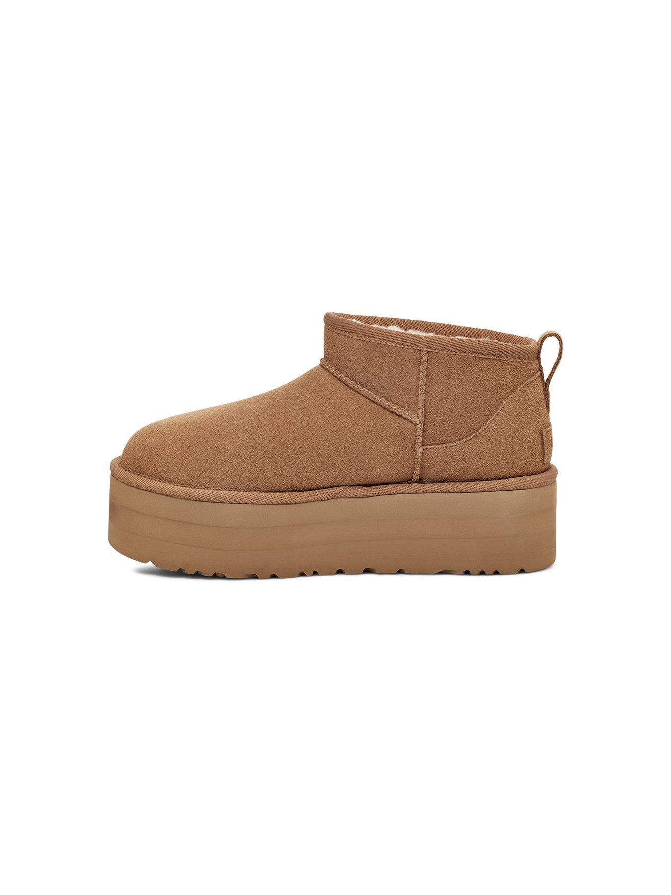 Image 5 of 5 of UGG Classic Ultra Mini Platform Ankle Boots - Chestnut