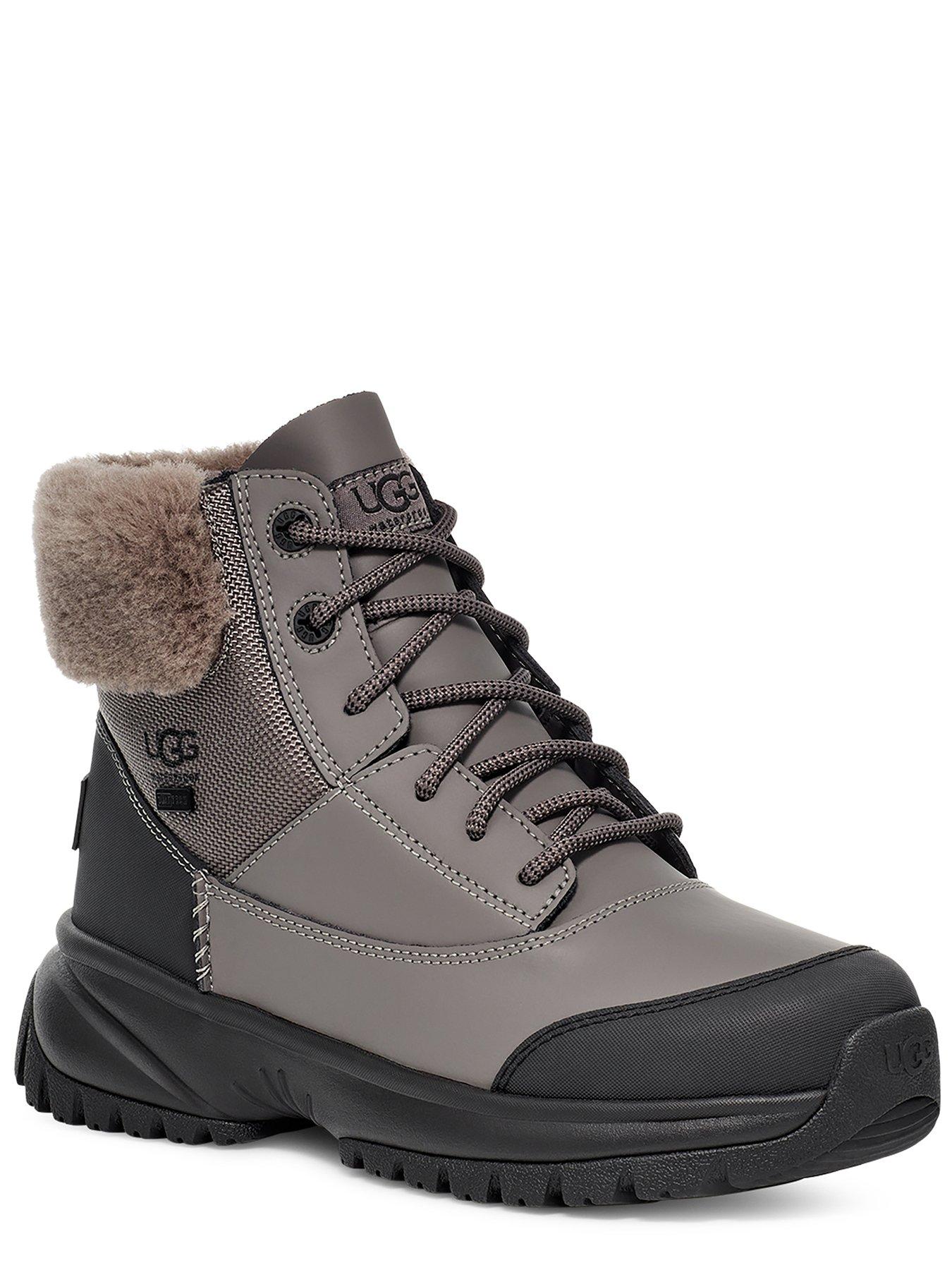 UGG Yose Fluff V2 Ankle Boots Slate Very Ireland